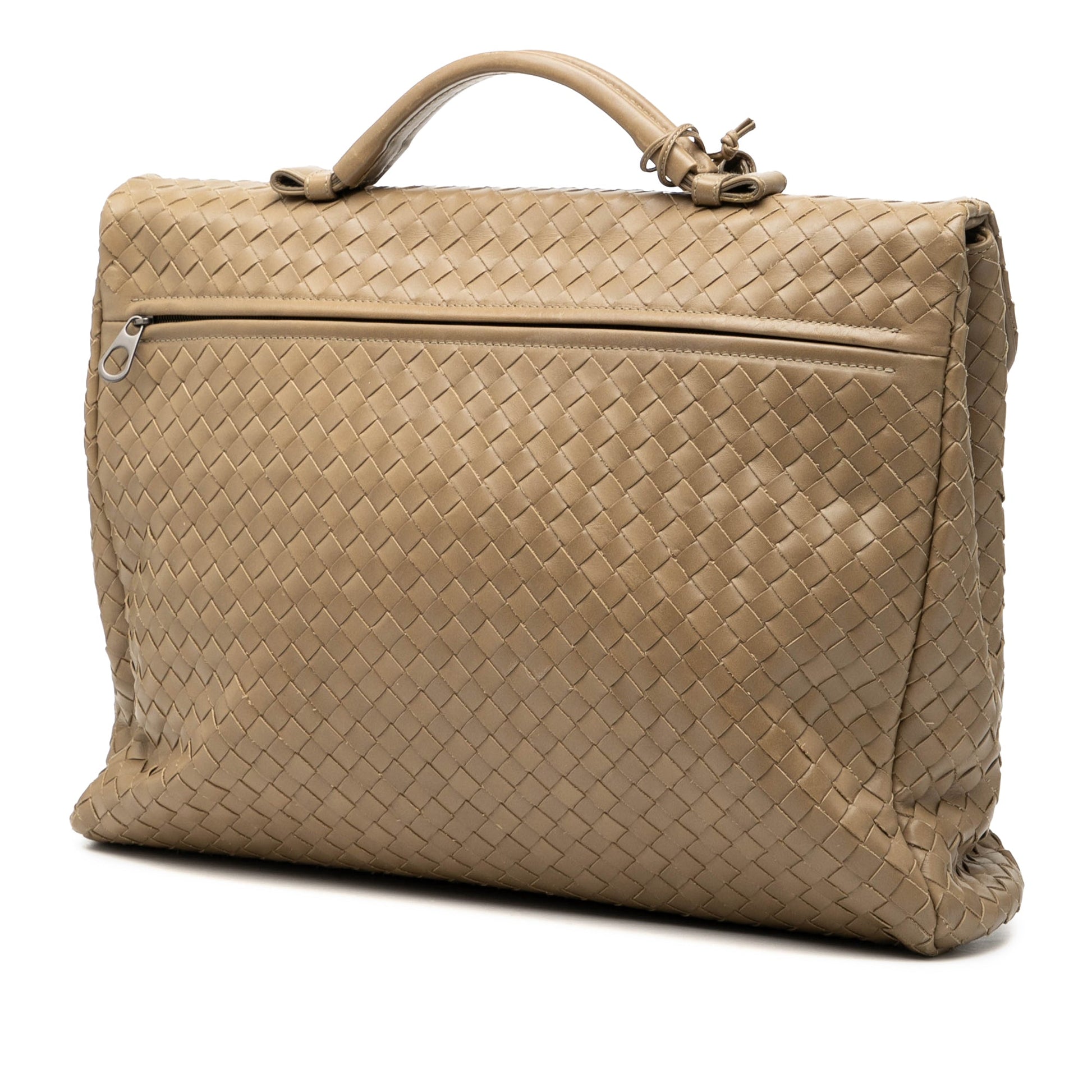 Bottega Veneta Nappa Intrecciato Business Bag