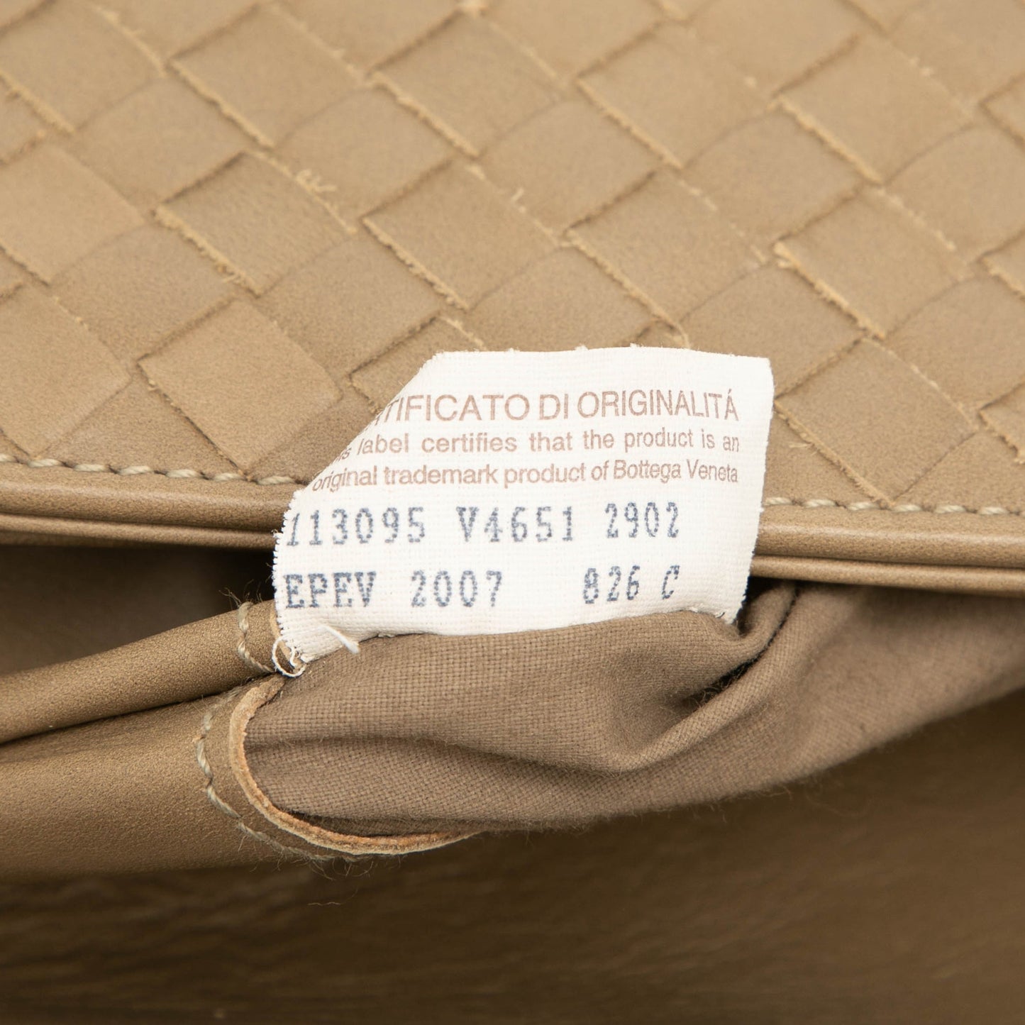 Bottega Veneta Nappa Intrecciato Business Bag