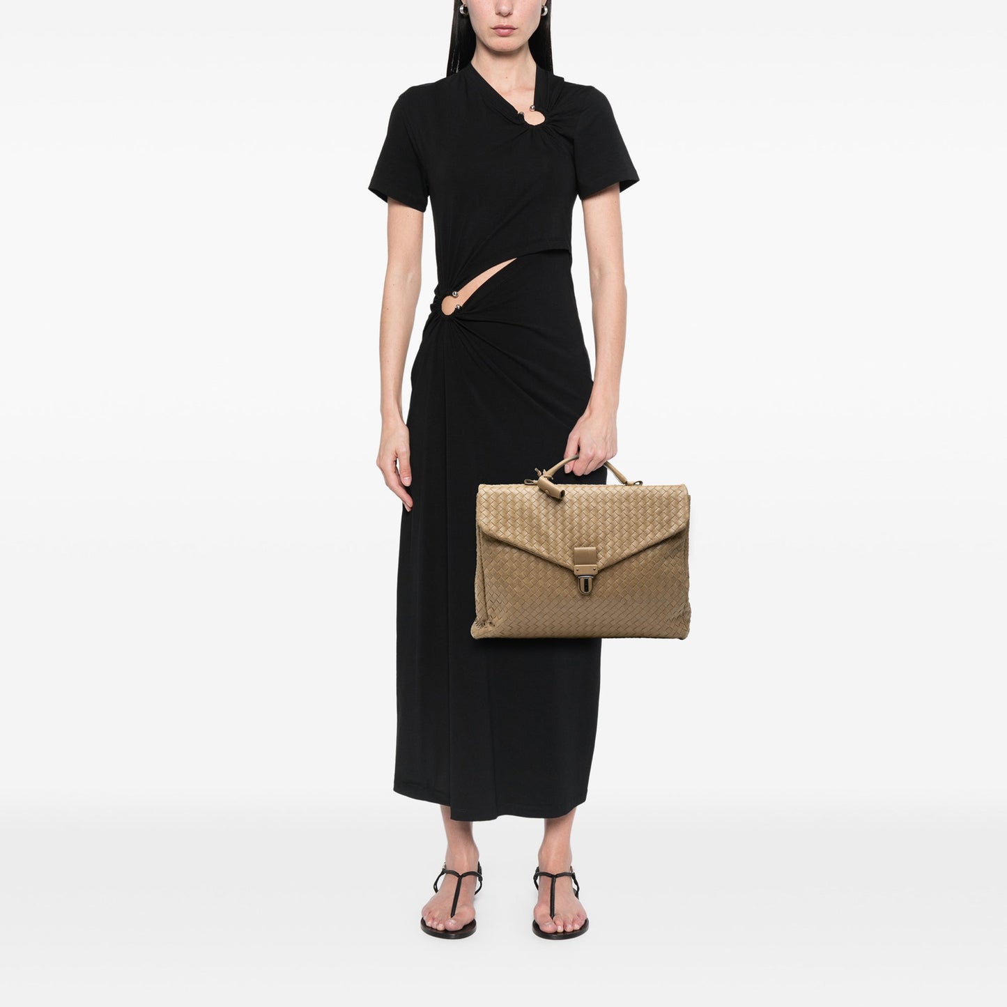 Bottega Veneta Nappa Intrecciato Business Bag