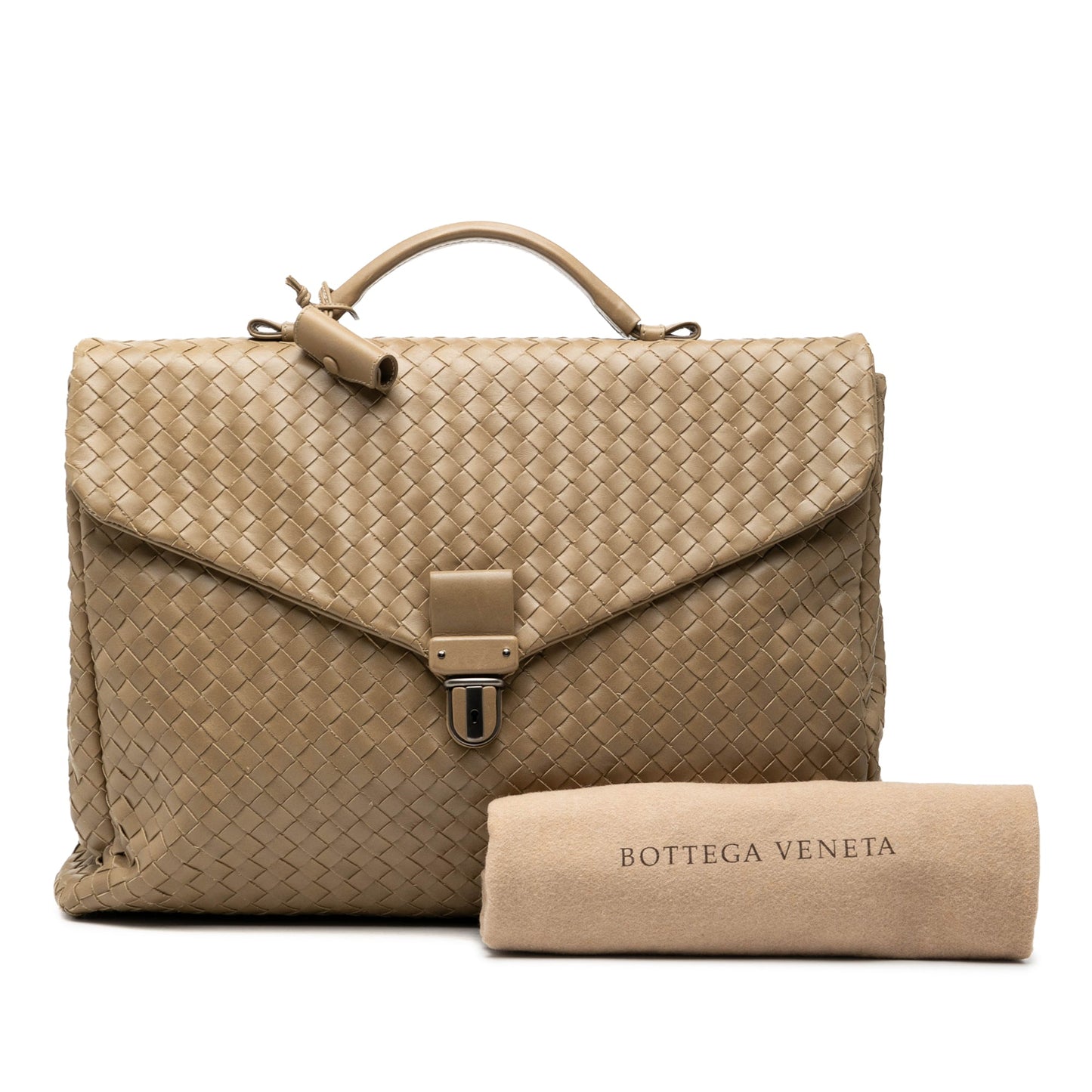 Bottega Veneta Nappa Intrecciato Business Bag