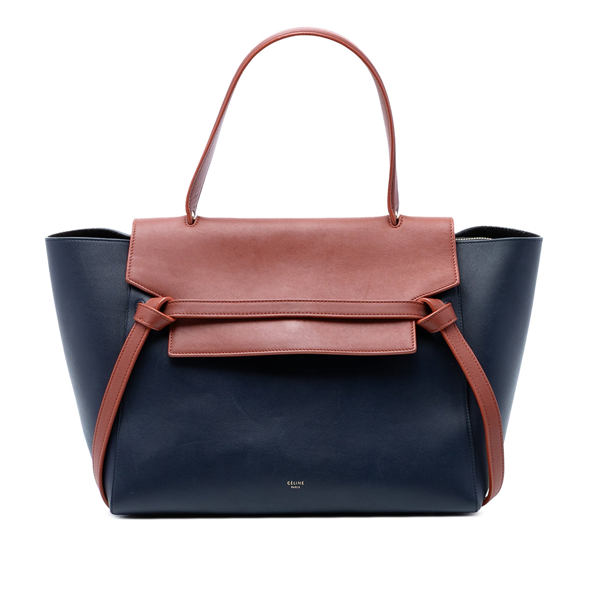 Celine Mini Bicolor Smooth Calfskin Belt Bag