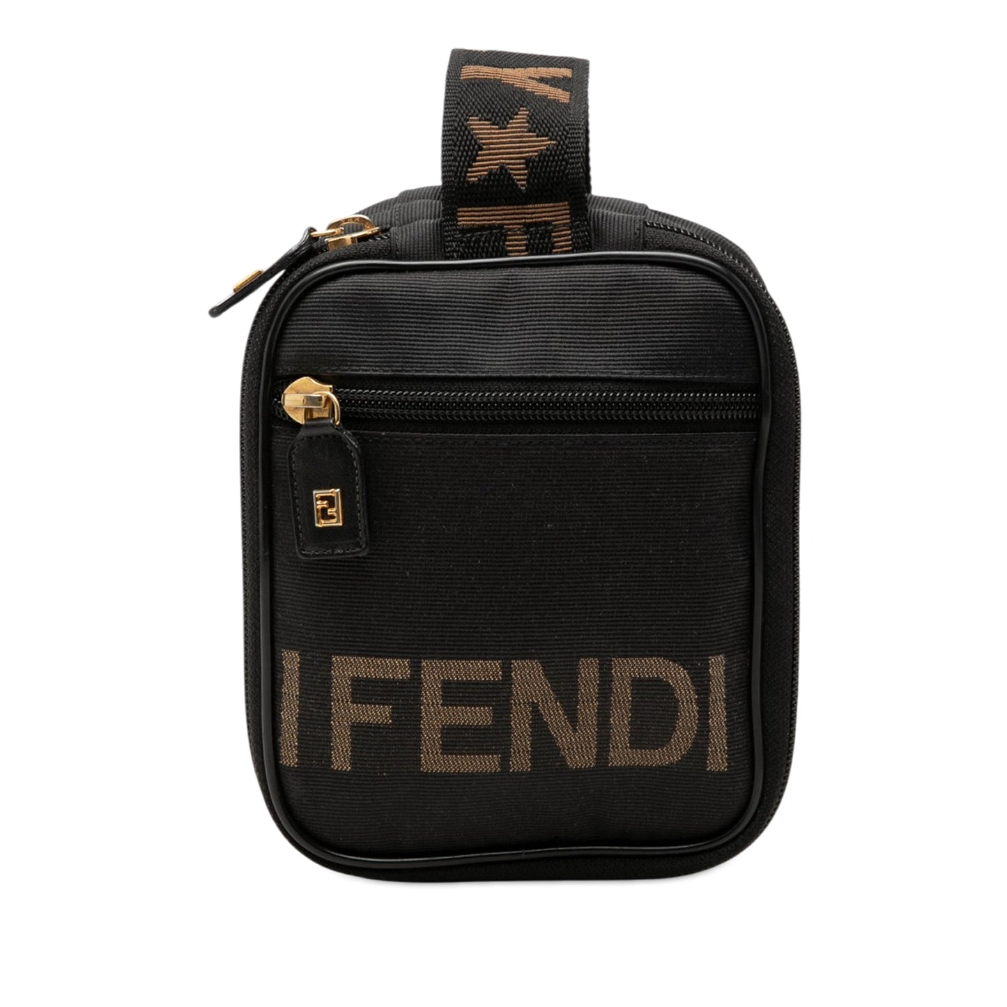 Fendi Nylon Square Vanity Pouch