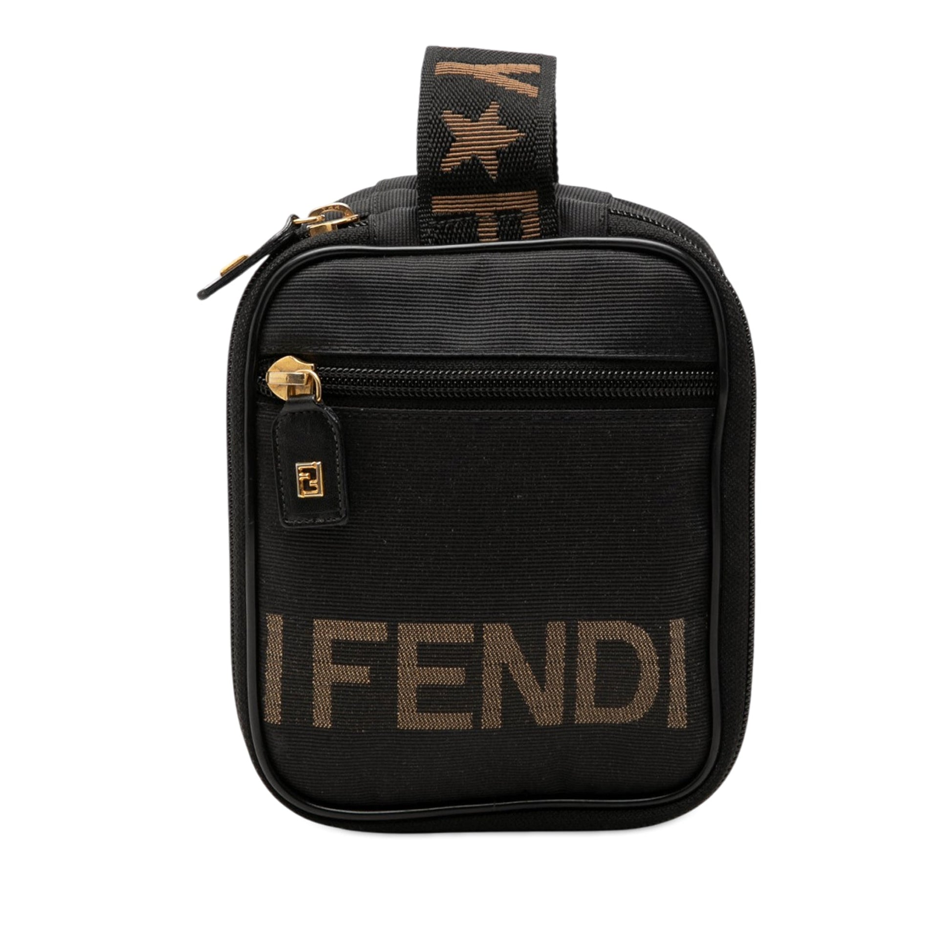 Fendi Nylon Square Vanity Pouch