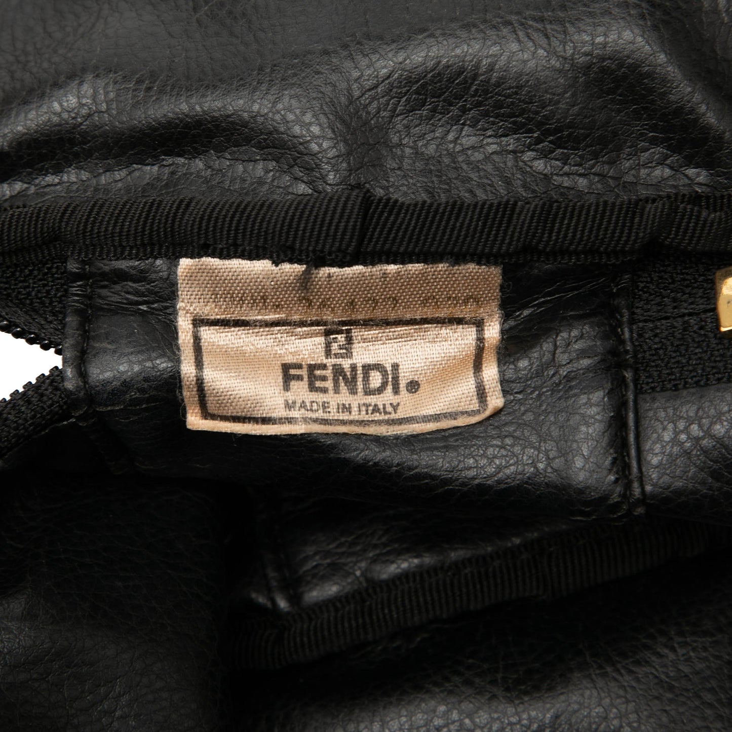 Fendi Nylon Square Vanity Pouch