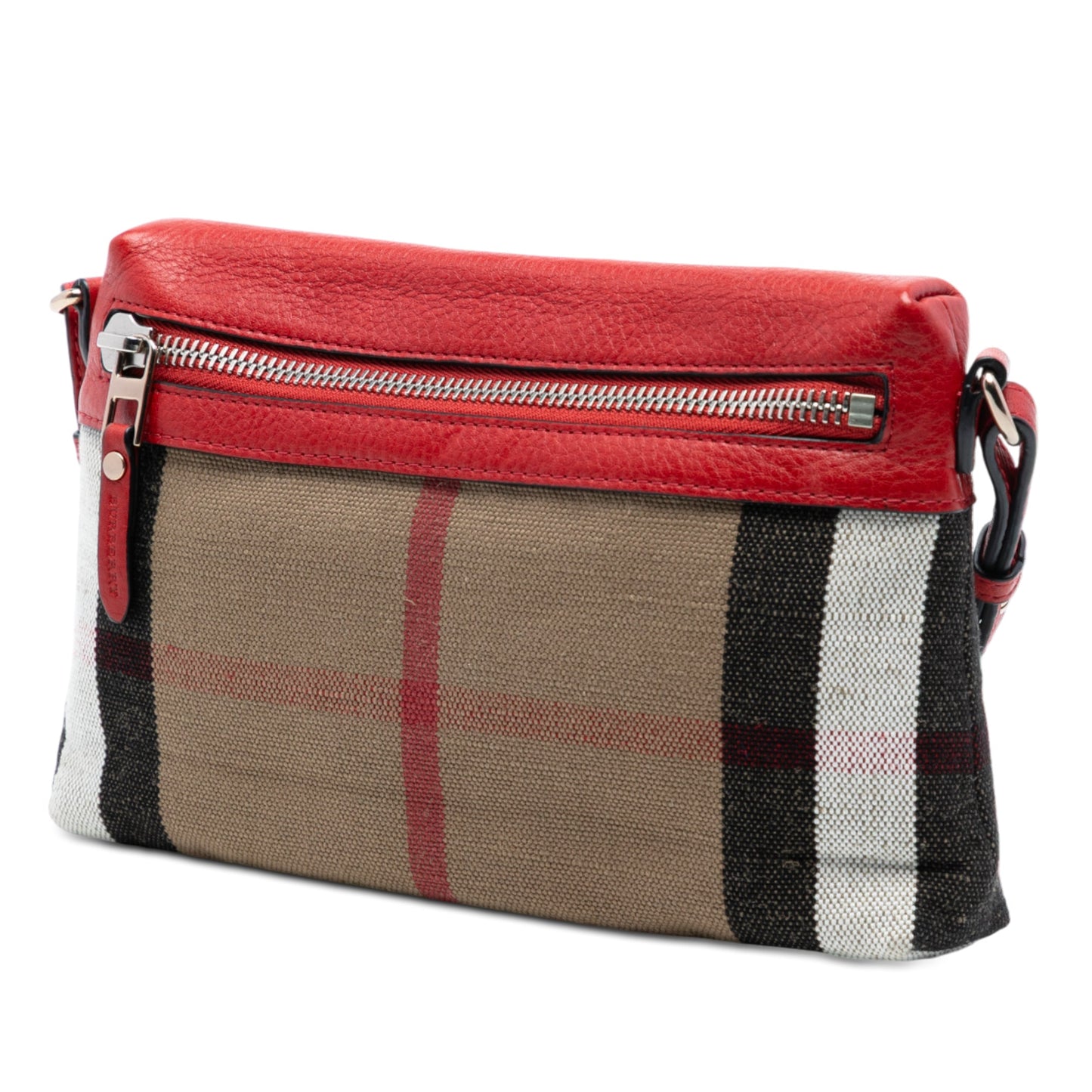 Burberry Small Mega Check Canvas Farley Crossbody