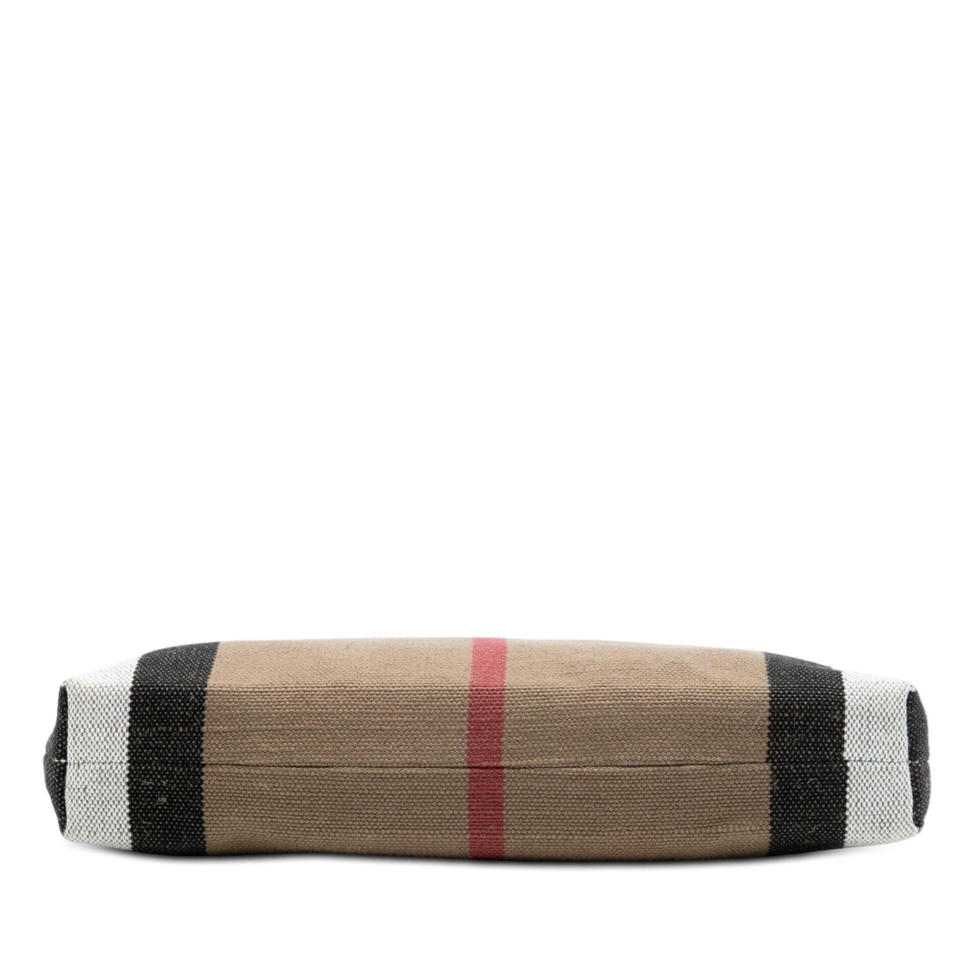 Burberry Small Mega Check Canvas Farley Crossbody