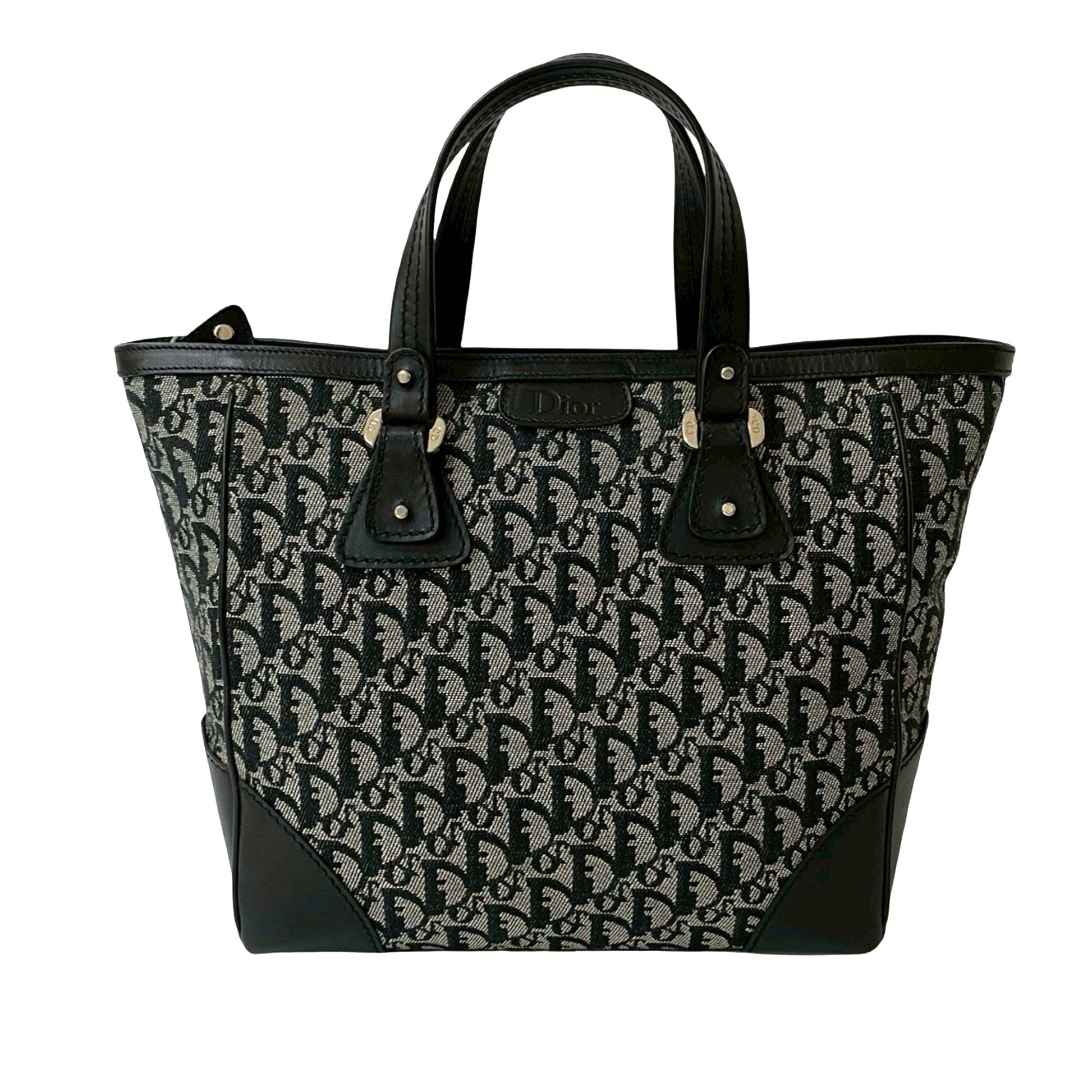 Dior Diorissimo Trotter Canvas Zip Tote