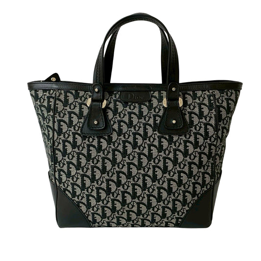 Dior Diorissimo Trotter Canvas Zip Tote