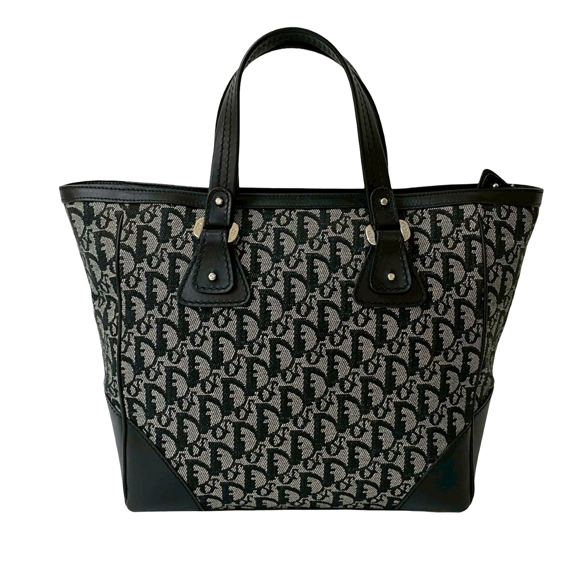 Dior Diorissimo Trotter Canvas Zip Tote