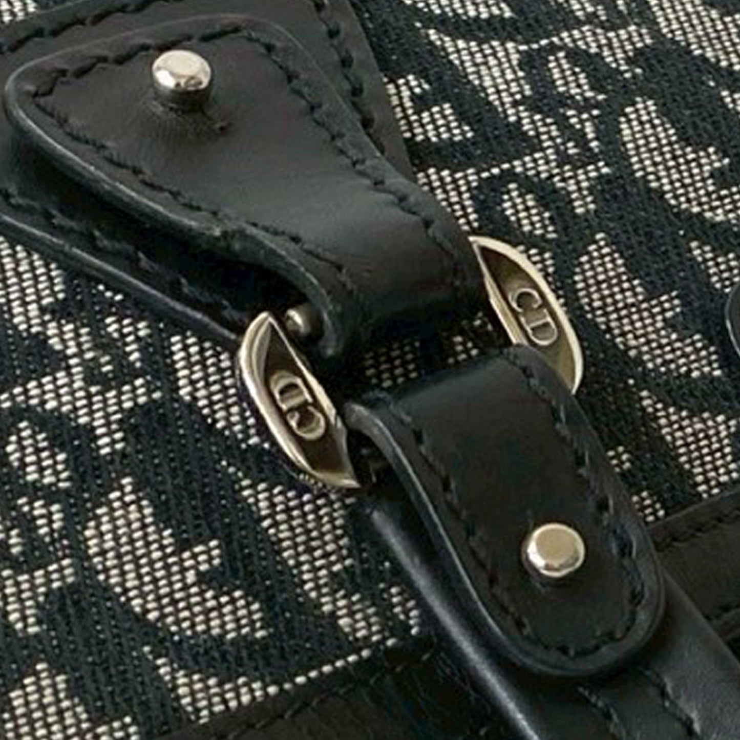 Dior Diorissimo Trotter Canvas Zip Tote