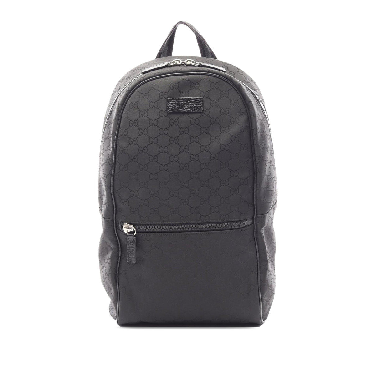 Gucci GG Nylon Backpack — Black