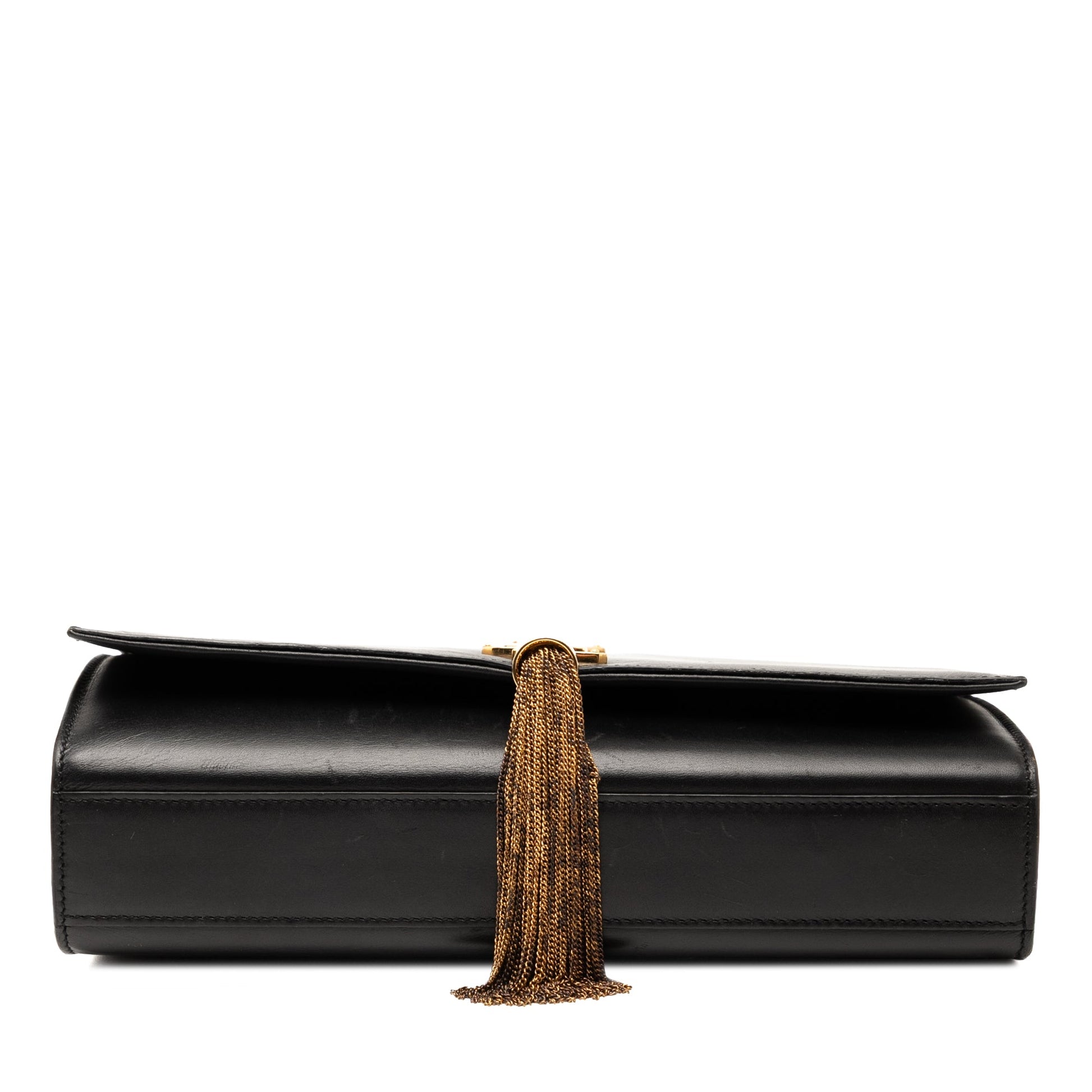 Saint Laurent Medium Smooth Calfskin Classic Monogram Kate Tassel Crossbody