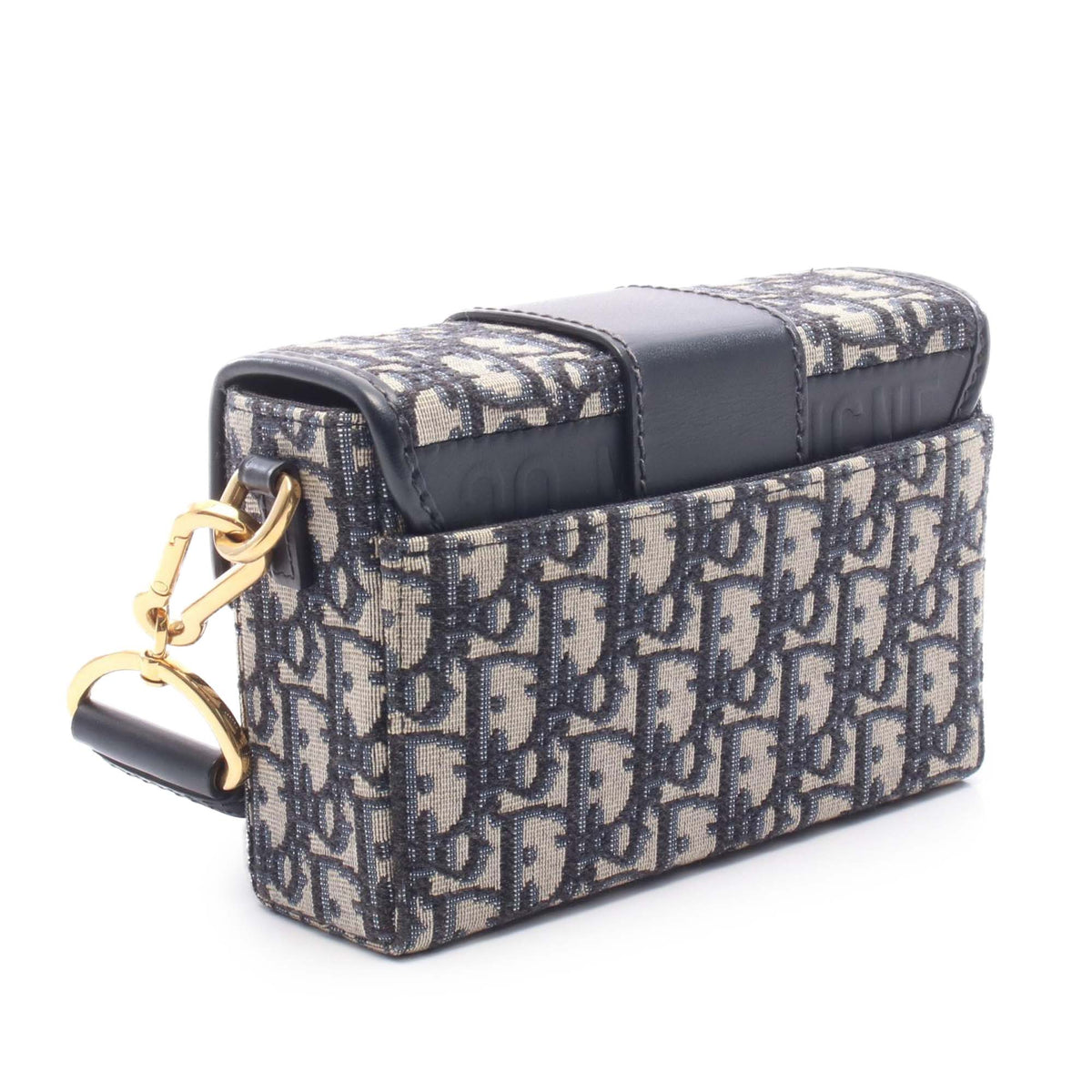Dior Oblique 30 Montaigne Box Bag — Blue