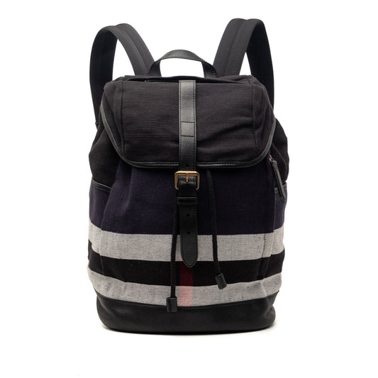 Burberry Mega Check Canvas Drifton Backpack