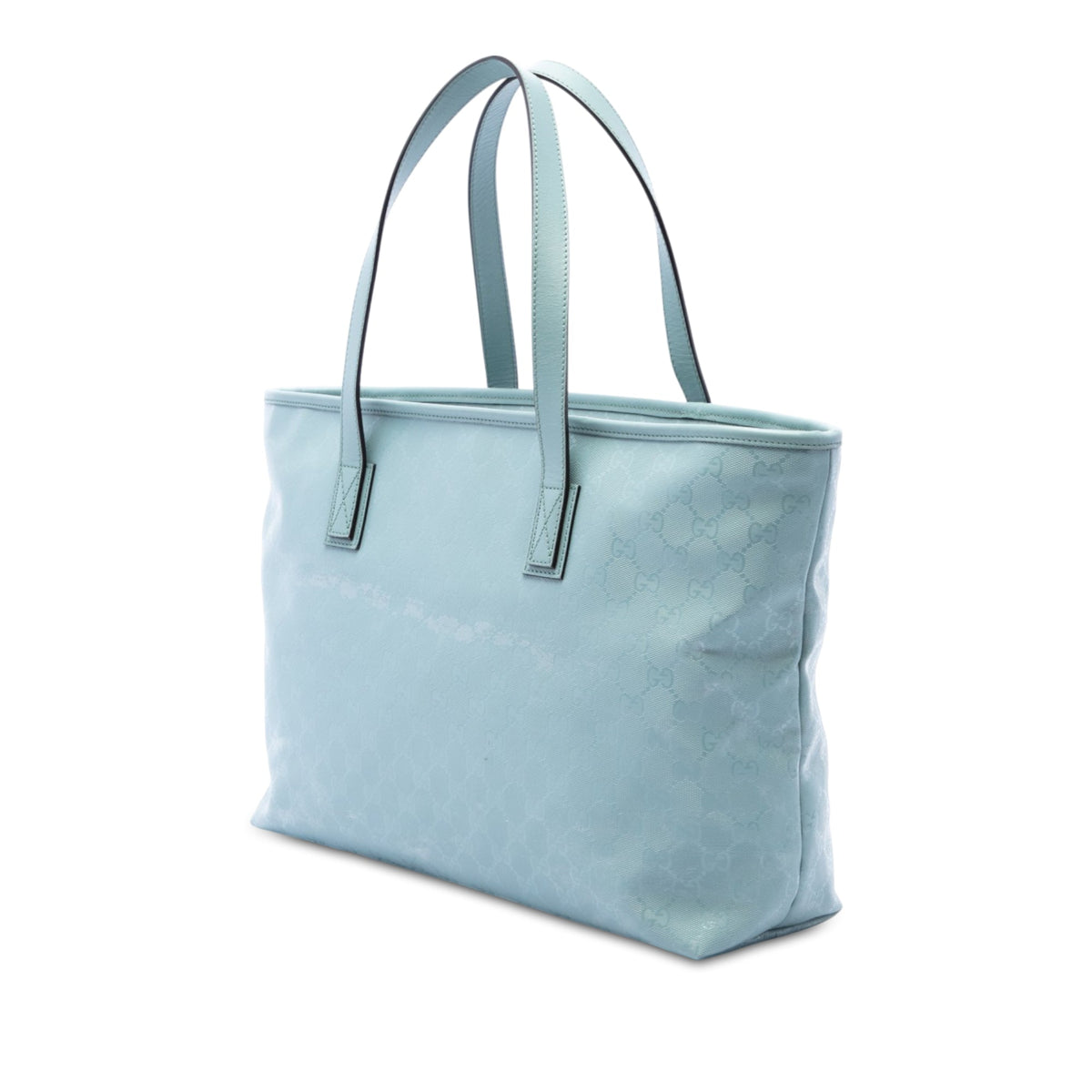 Gucci Medium GG Imprime Tote — Blue