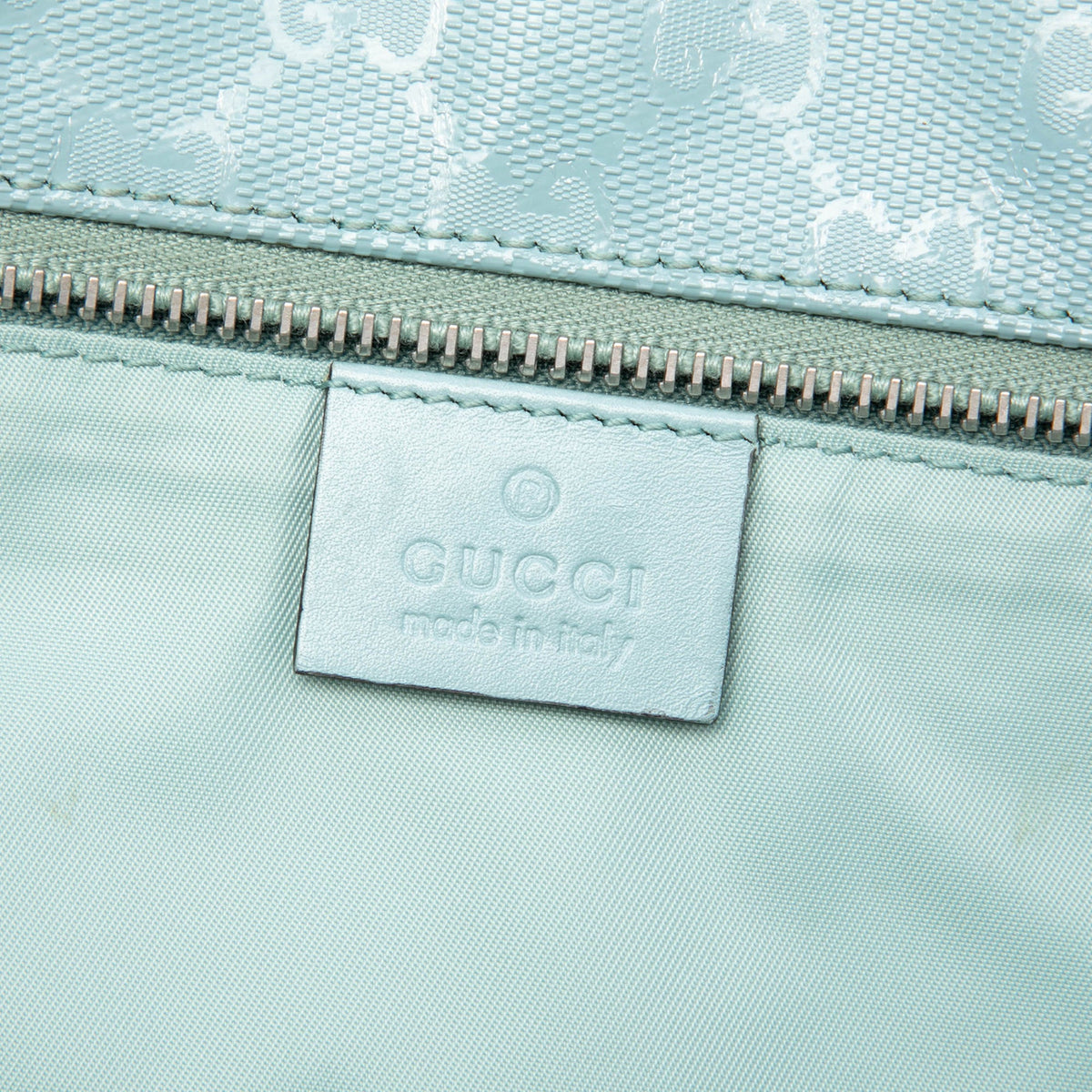 Gucci Medium GG Imprime Tote — Blue