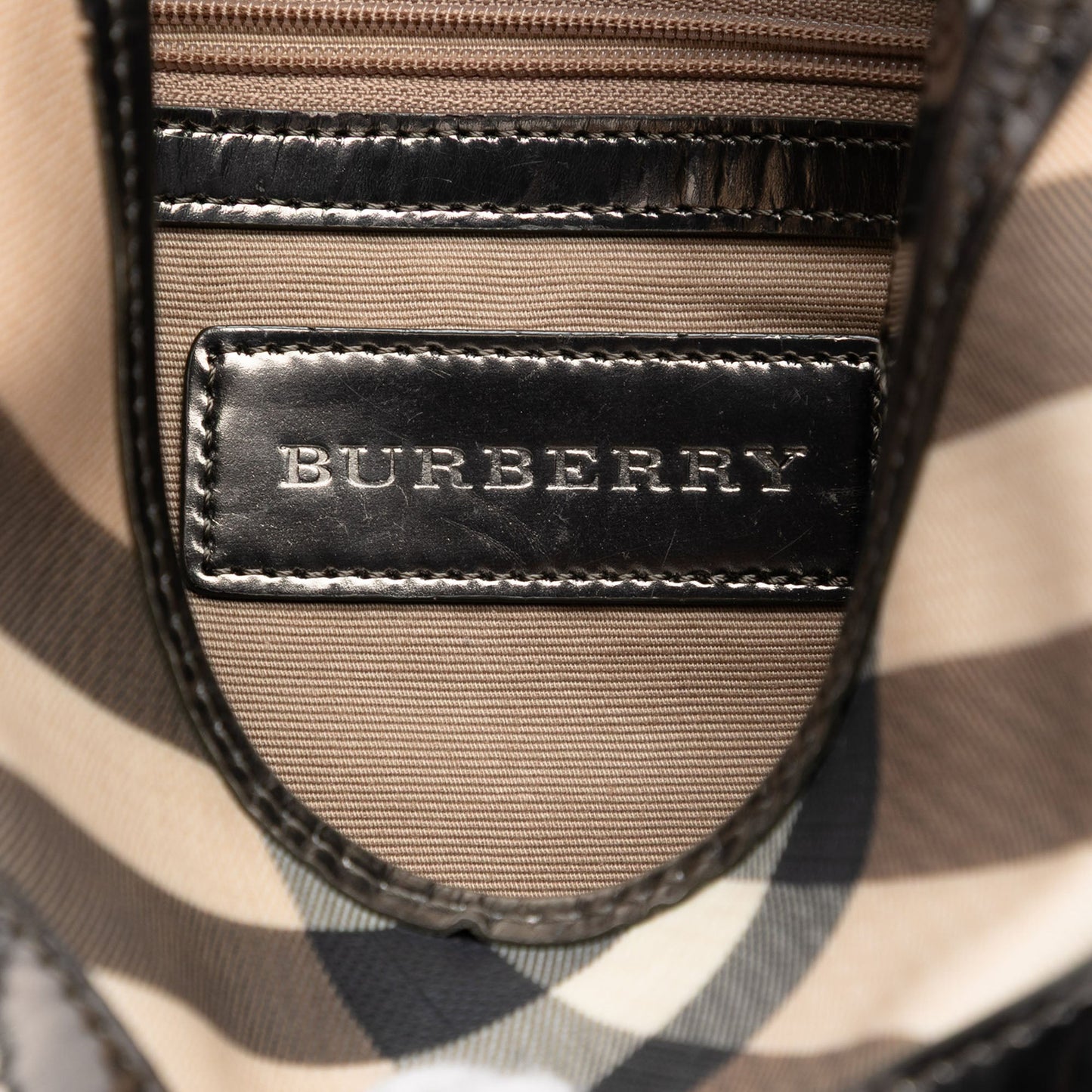 Burberry Supernova Check Coated Canvas Dryden Crossbody