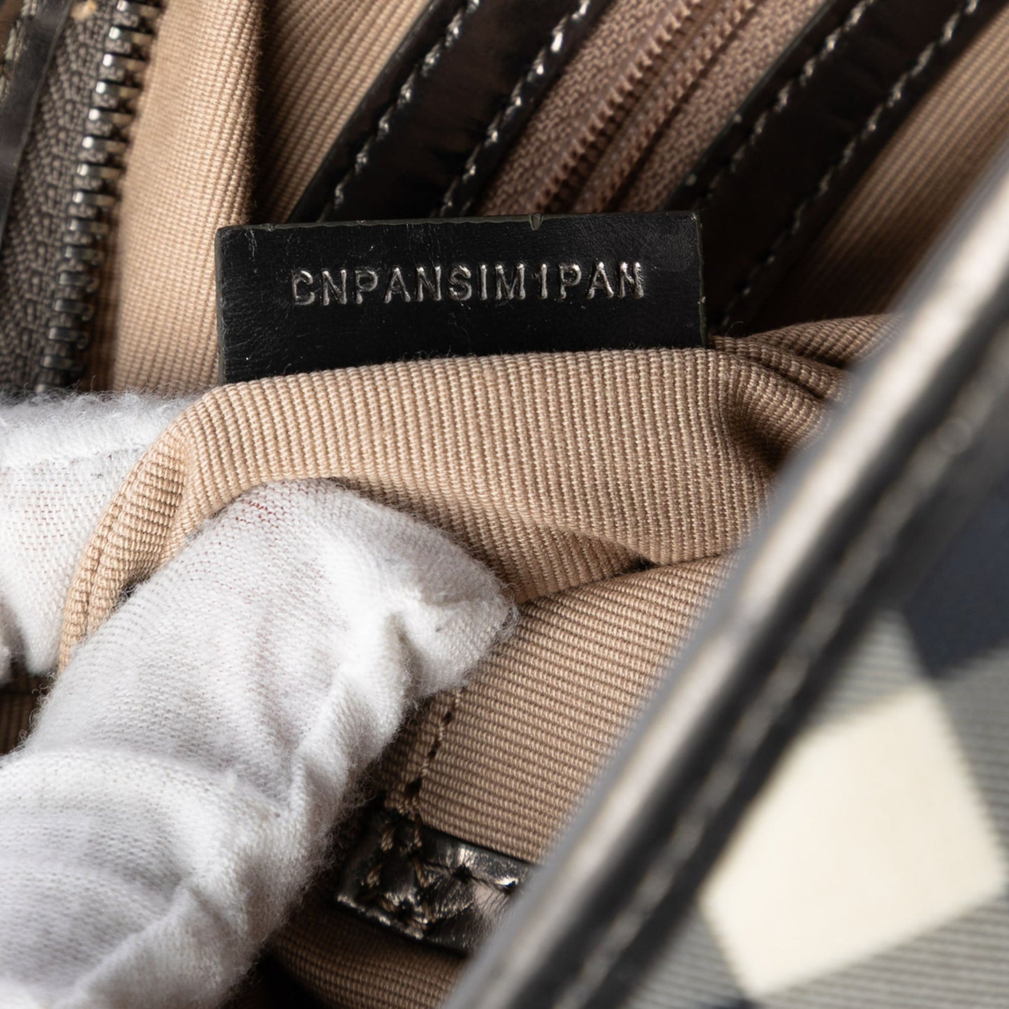 Burberry Supernova Check Coated Canvas Dryden Crossbody