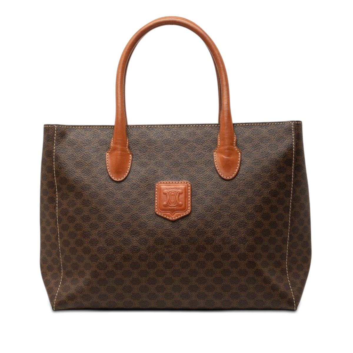 Celine Macadam Coated Canvas Tote