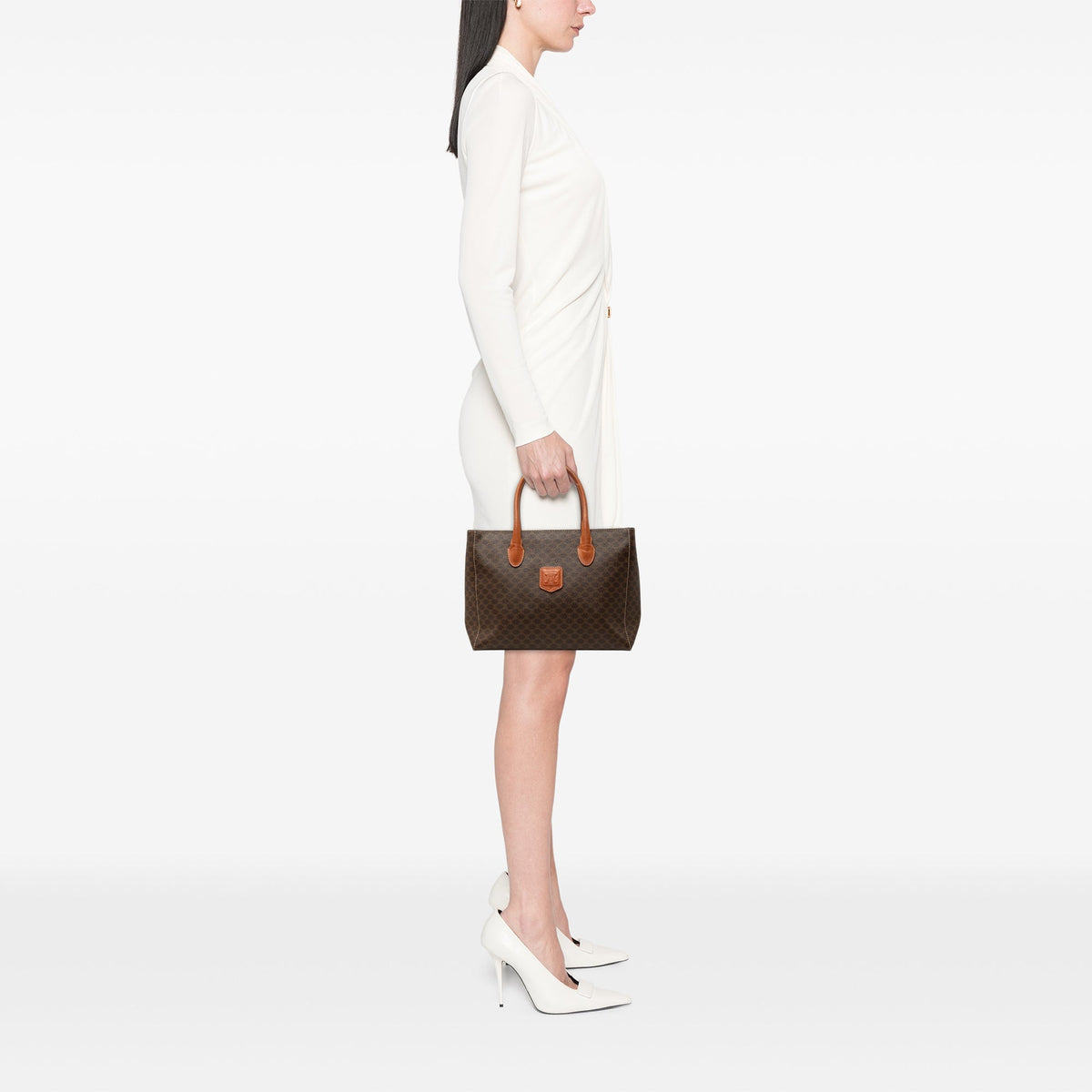 Celine Macadam Coated Canvas Tote