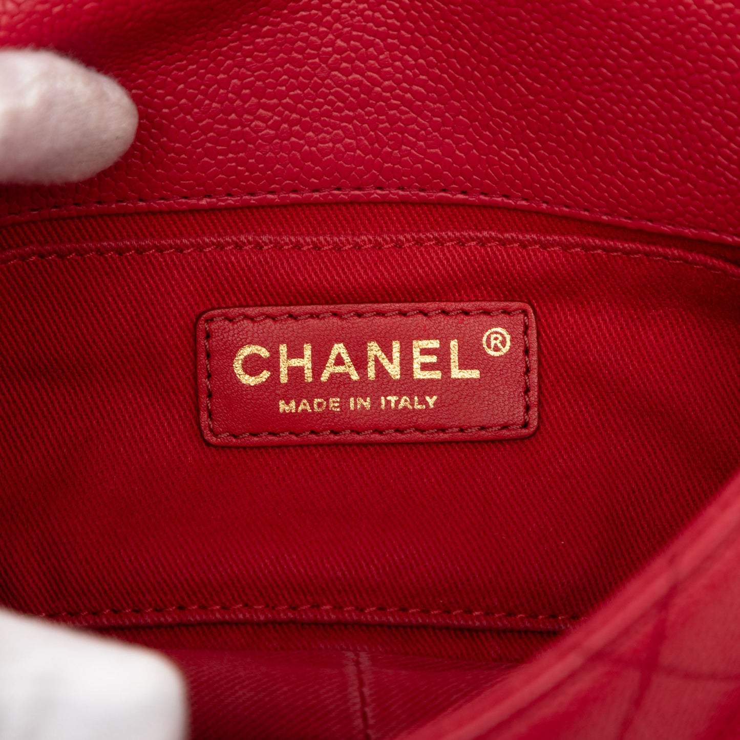 Chanel Small Caviar Business Affinity Top Handle Bag