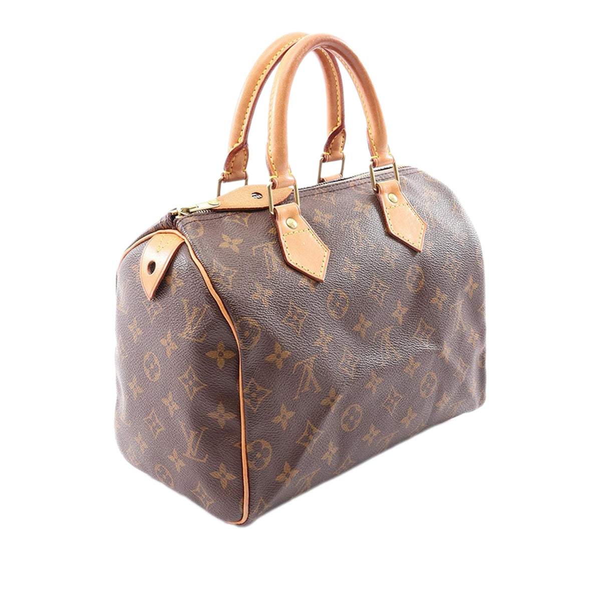 Louis Vuitton Monogram Speedy 25 — Brown
