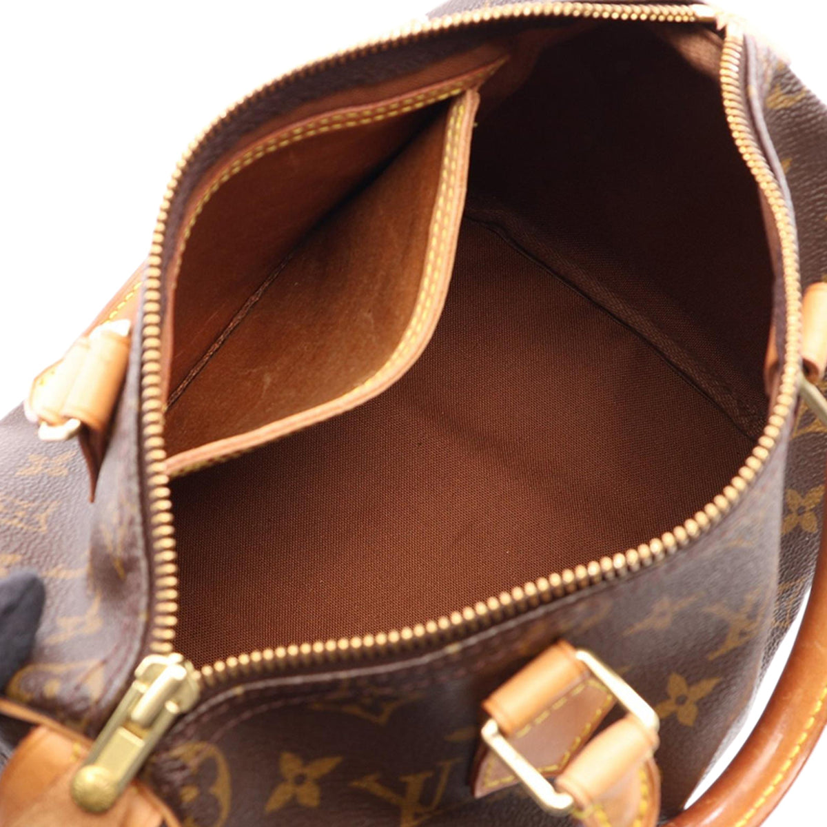 Louis Vuitton Monogram Speedy 25 — Brown