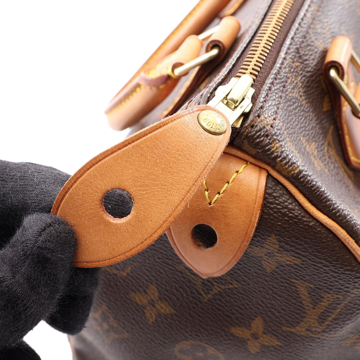 Louis Vuitton Monogram Speedy 25 — Brown