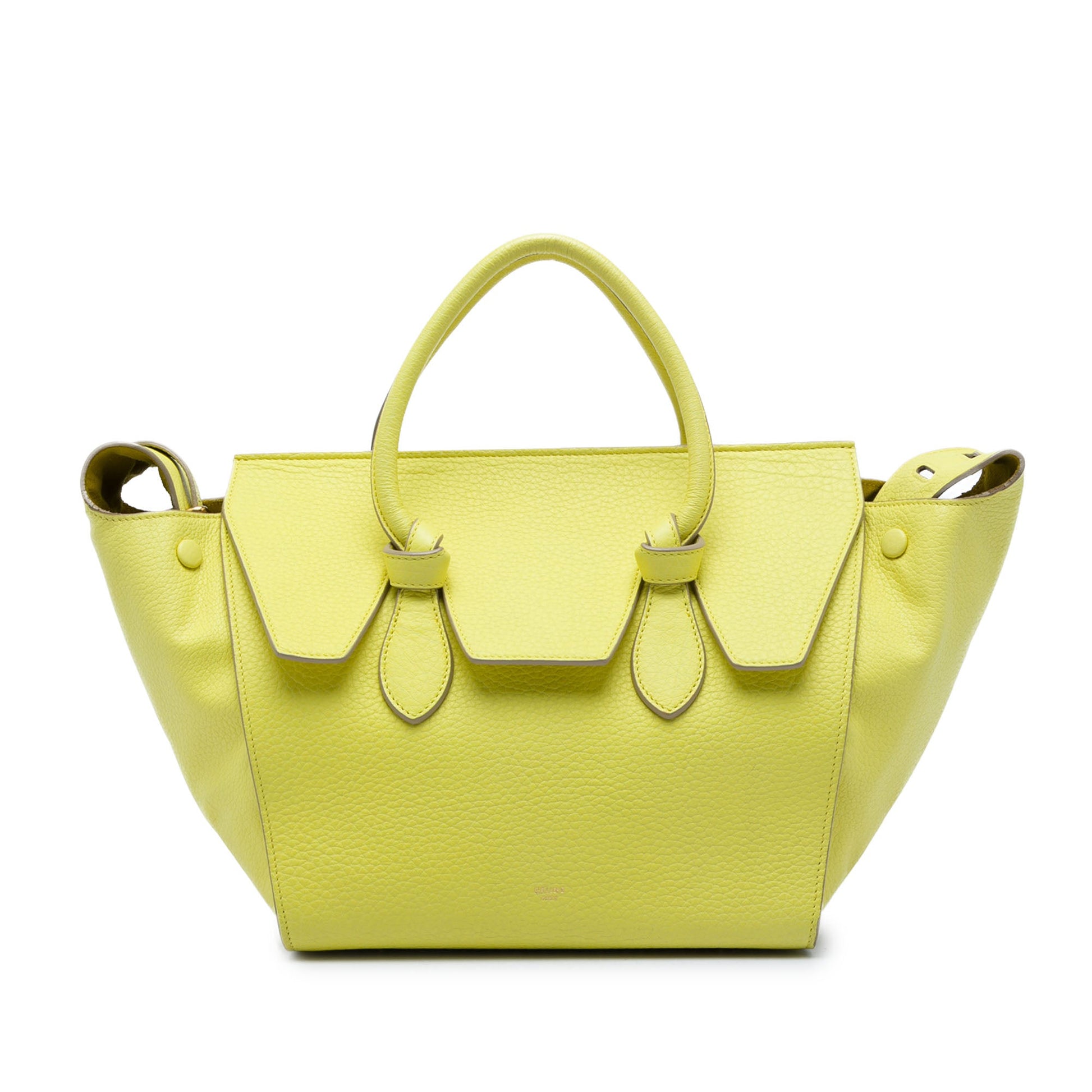Celine Small Grained Calfskin Tie Knot Handbag