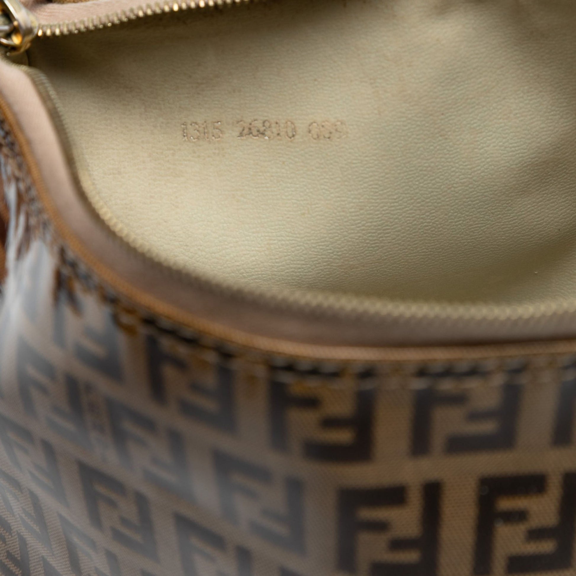 Fendi Zucchino Crystal Handbag