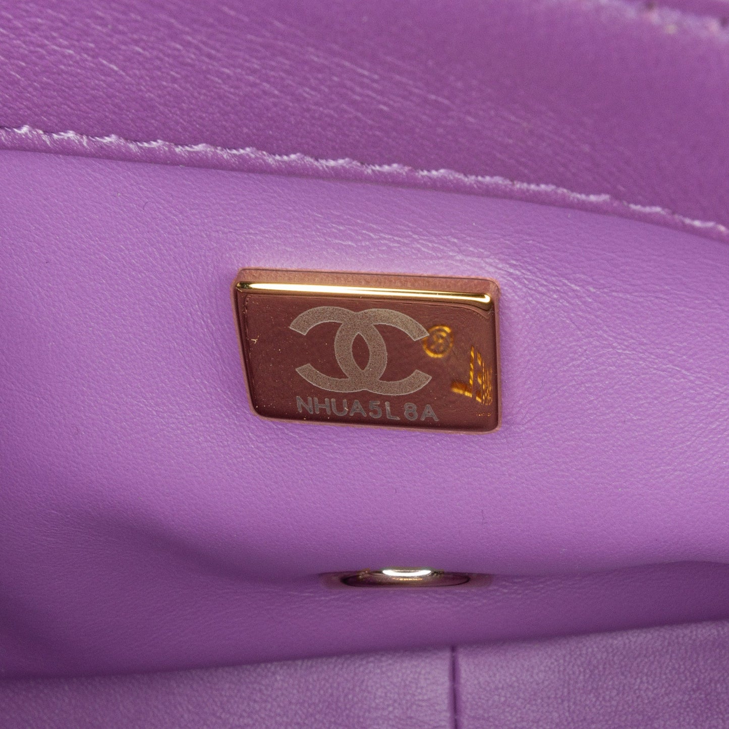 Chanel Mini Lambskin Triple Chain Full Flap