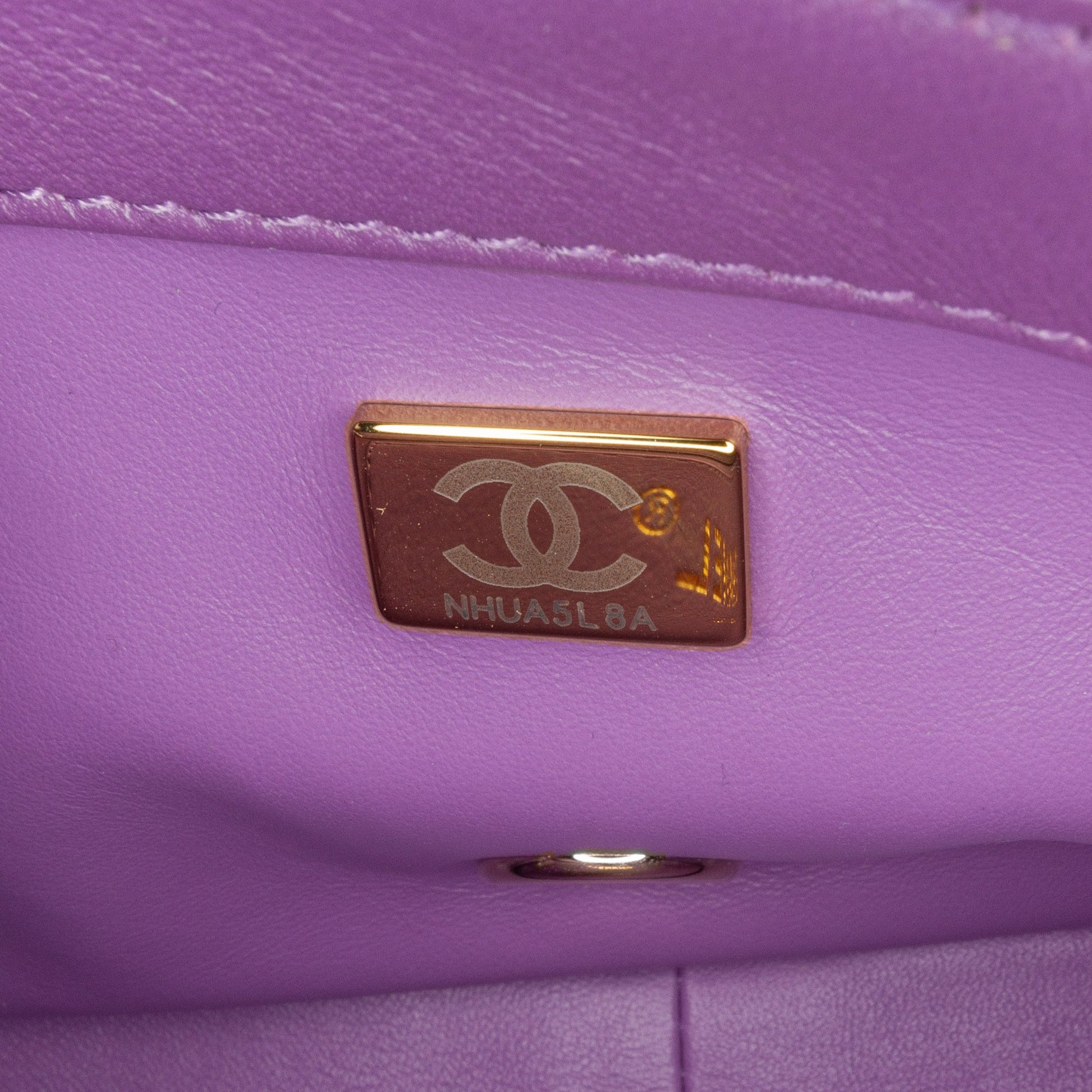Chanel Mini Lambskin Triple Chain Full Flap