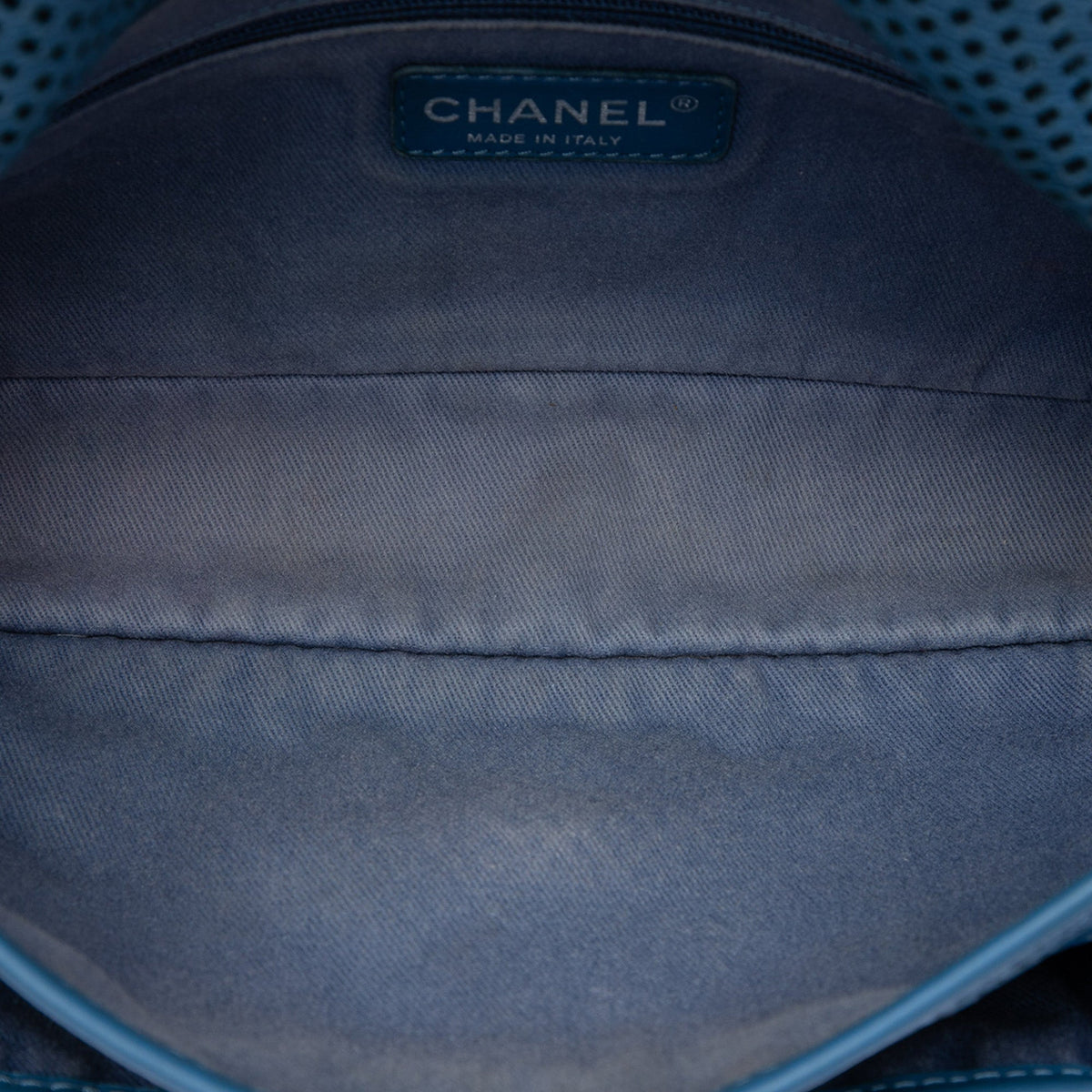 Chanel Medium Perforated Calfskin Up In The Air Flap