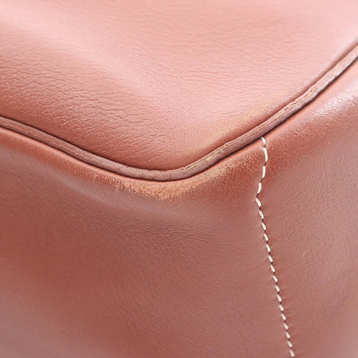 Celine Boogie Leather Handbag — Brown