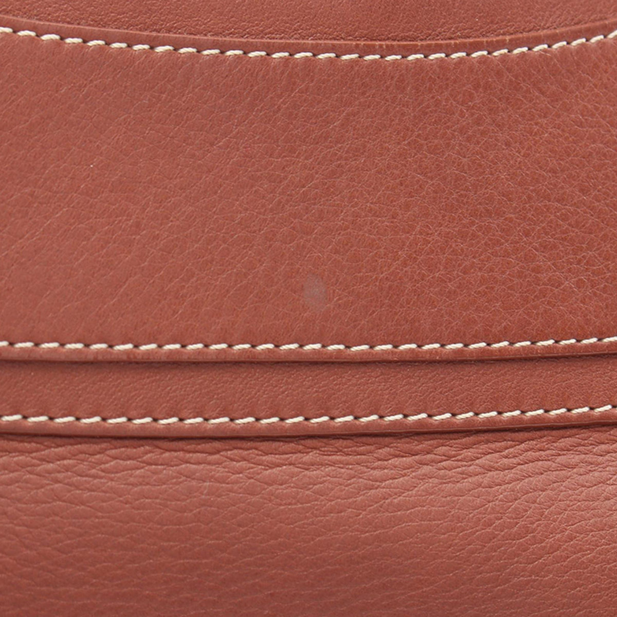 Celine Boogie Leather Handbag — Brown