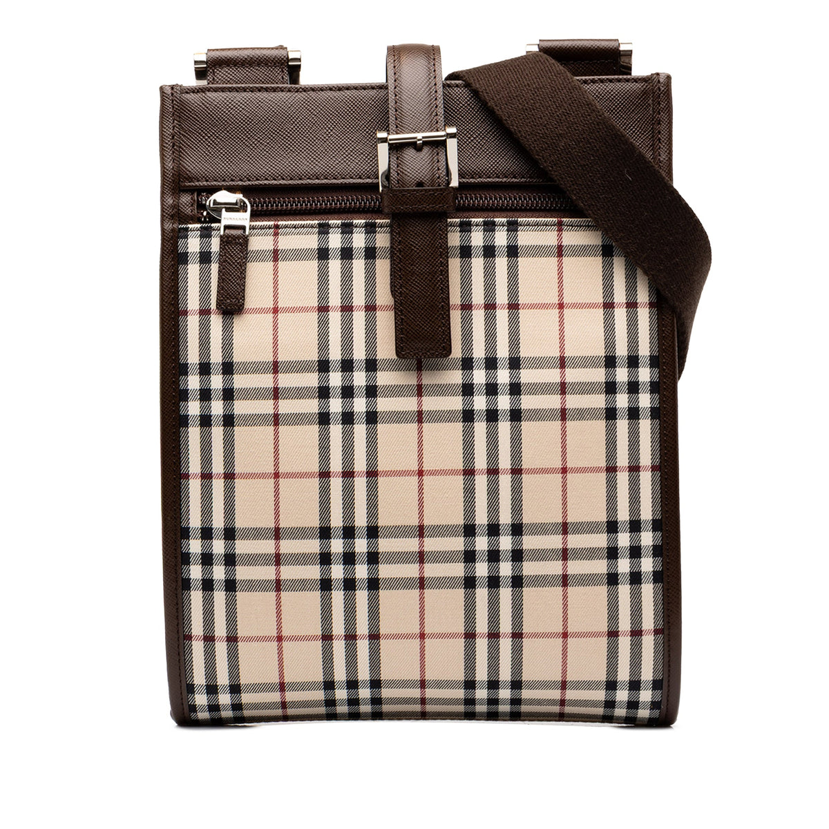 Burberry House Check Canvas Crossbody