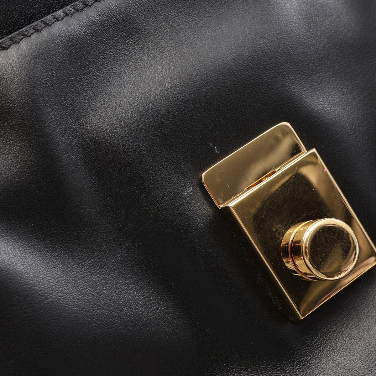 Prada Large Soft Calf Sound Shoulder Bag