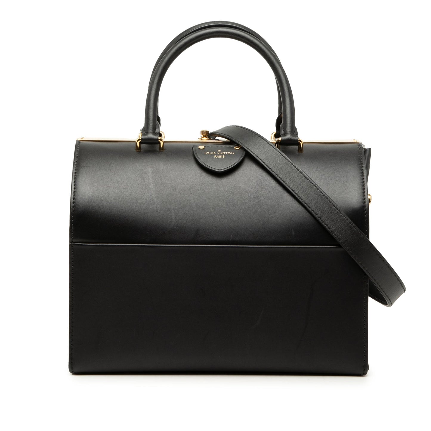 Louis Vuitton Leather Speedy Doctor Bag 25