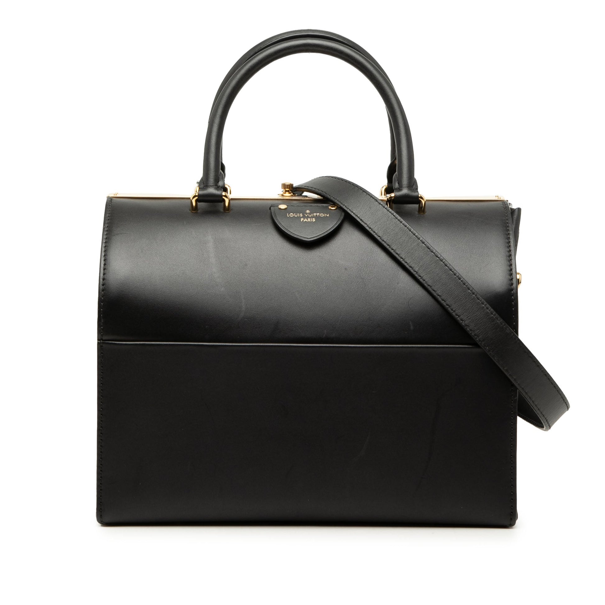 Louis Vuitton Leather Speedy Doctor Bag 25