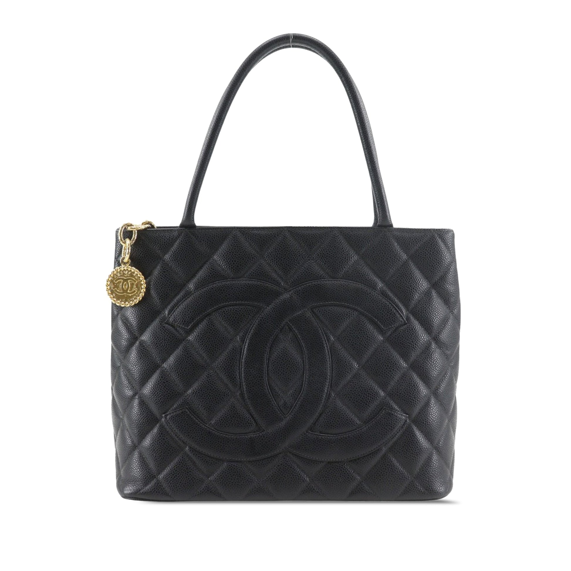 Chanel Caviar Medallion Tote