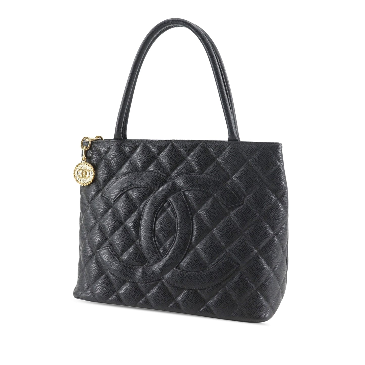 Chanel Caviar Medallion Tote
