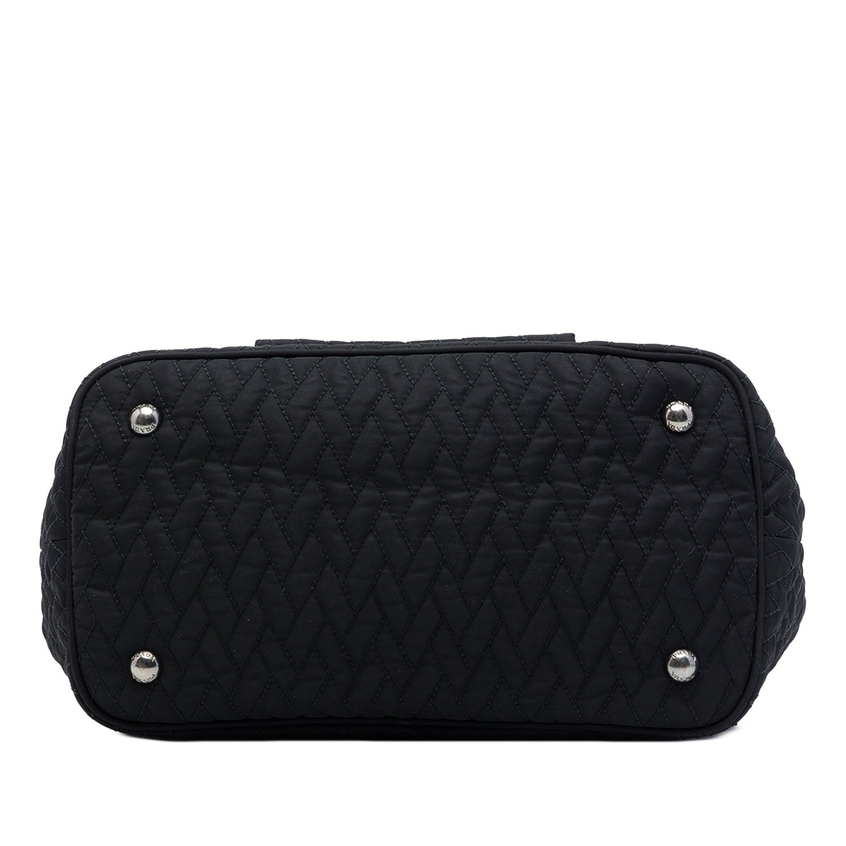 Prada Impuntu Tessuto Chain Tote