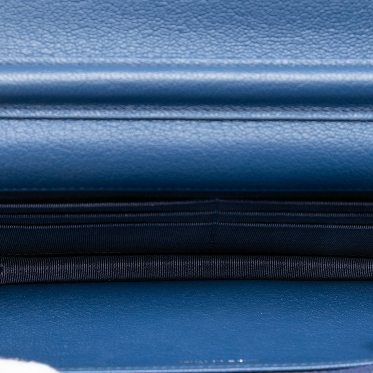 Quilted Patent Aged Calfskin Gabrielle Wallet On Chain