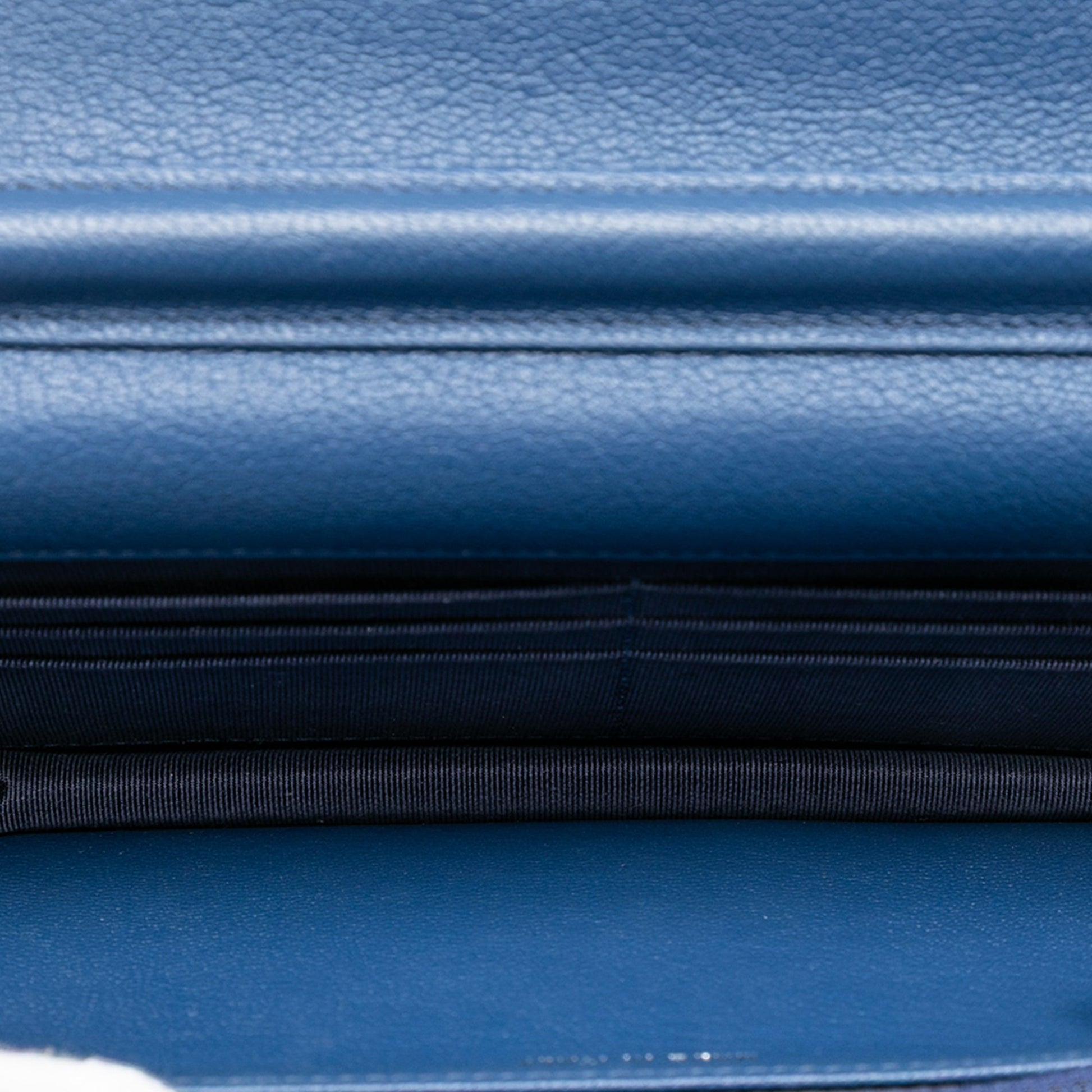 Quilted Patent Aged Calfskin Gabrielle Wallet On Chain