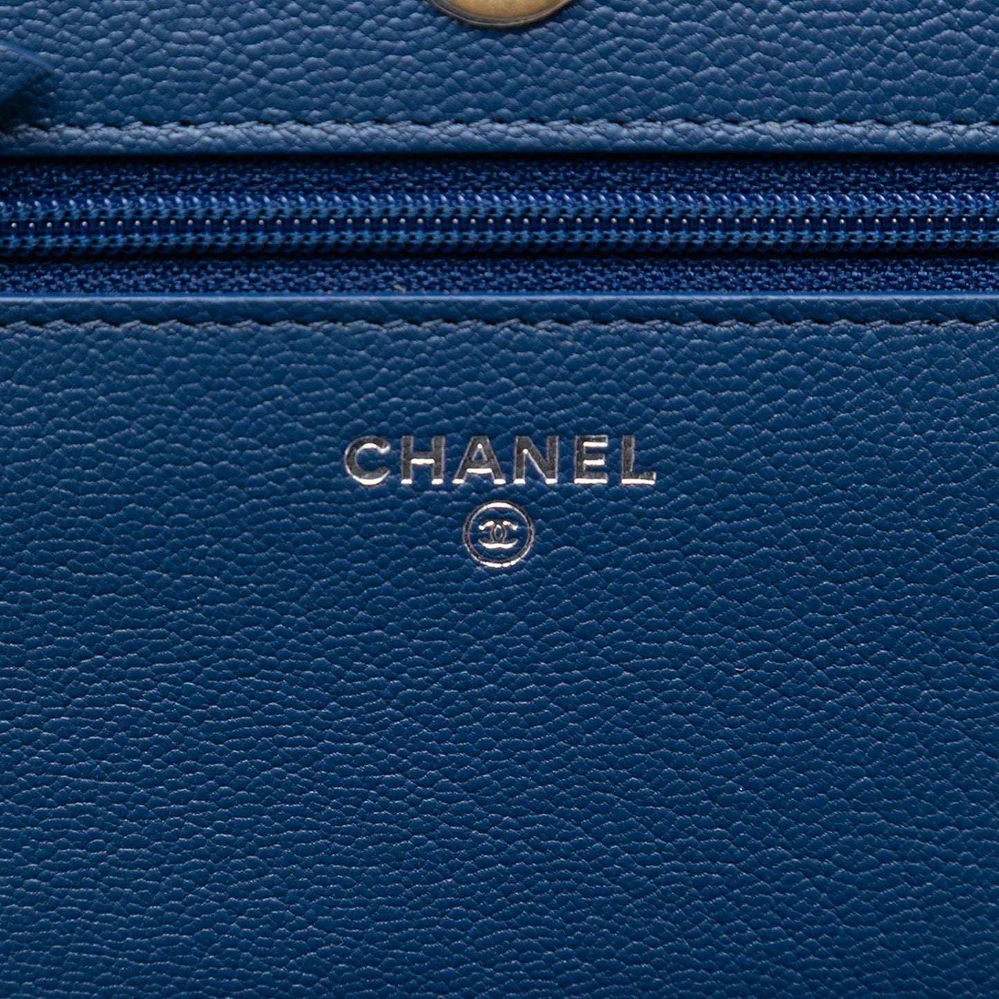 Quilted Patent Aged Calfskin Gabrielle Wallet On Chain