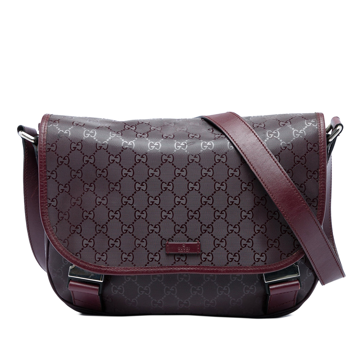 Gucci GG Imprime Crossbody — Red