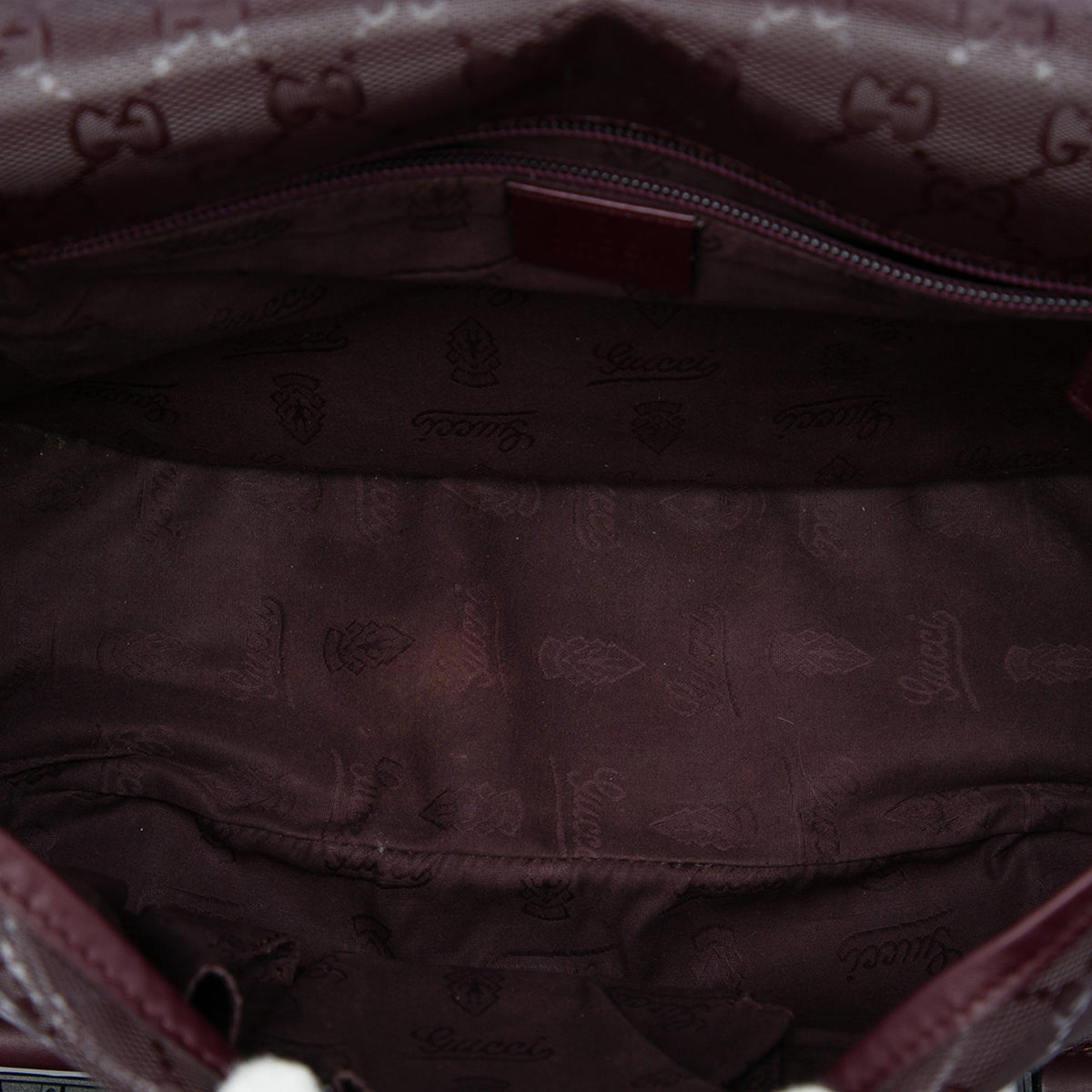 Gucci GG Imprime Crossbody — Red