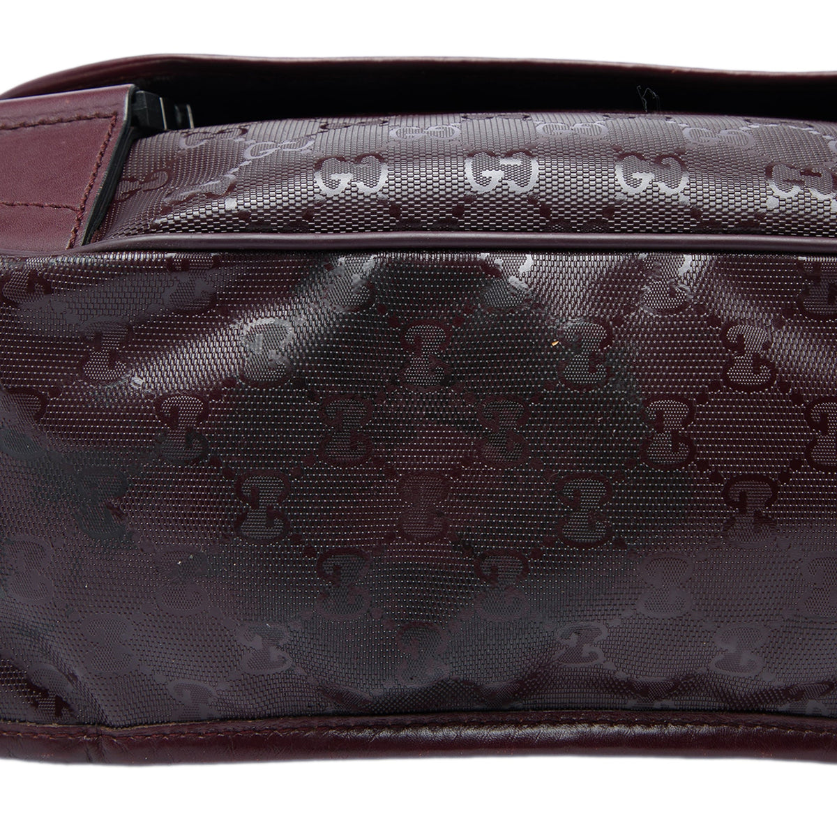 Gucci GG Imprime Crossbody — Red