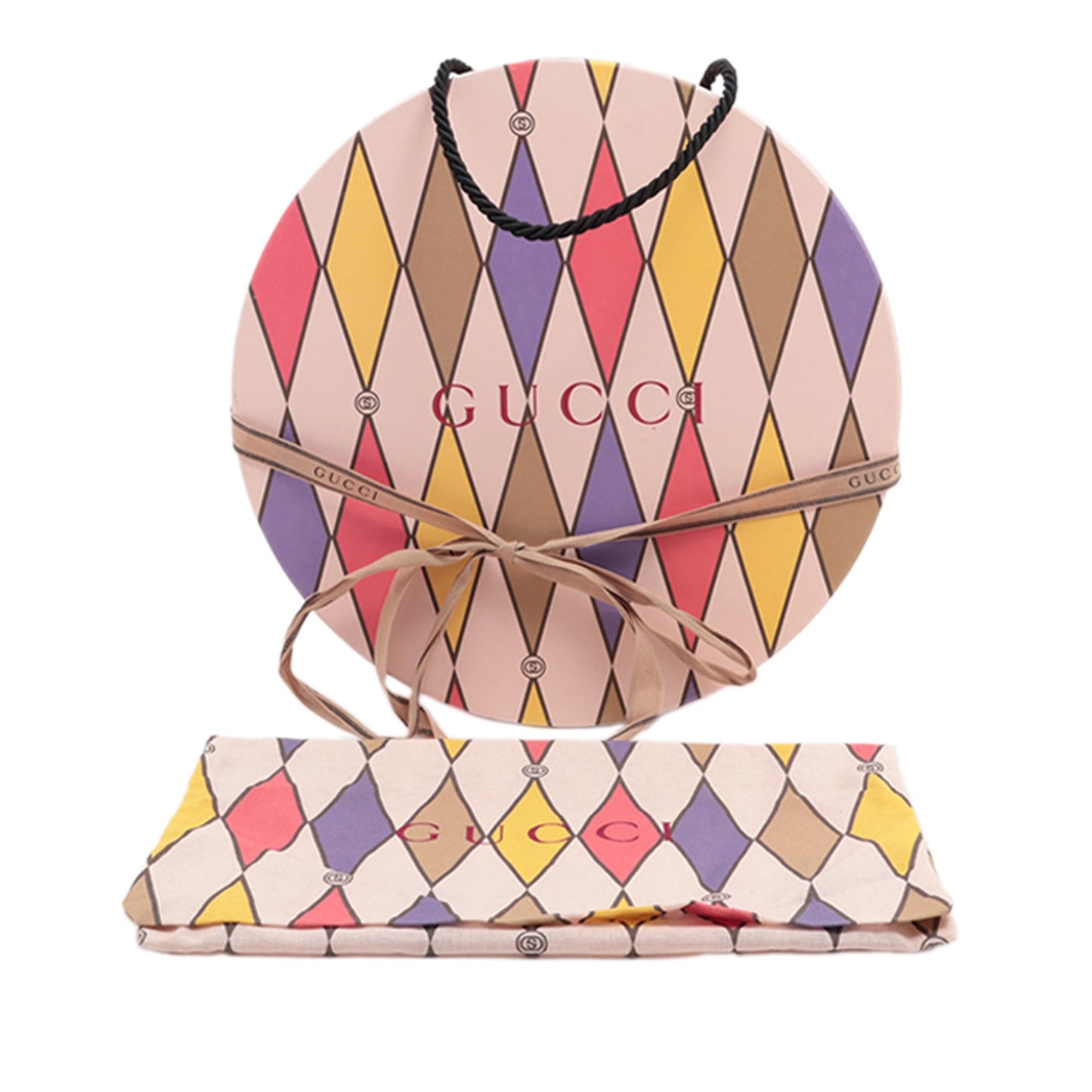Gucci Small GG Supreme Web Ophidia Top Handle Bag