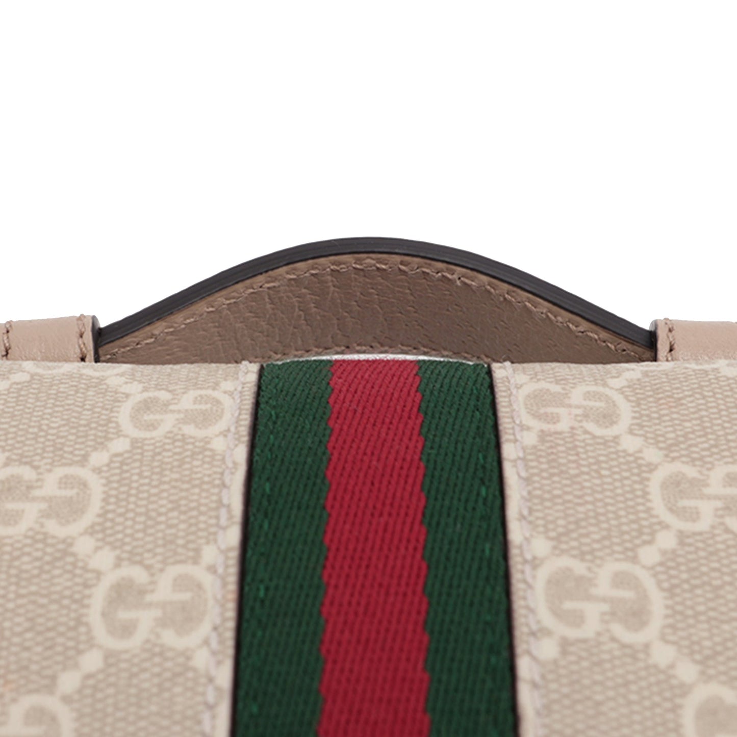 Gucci Small GG Supreme Web Ophidia Top Handle Bag
